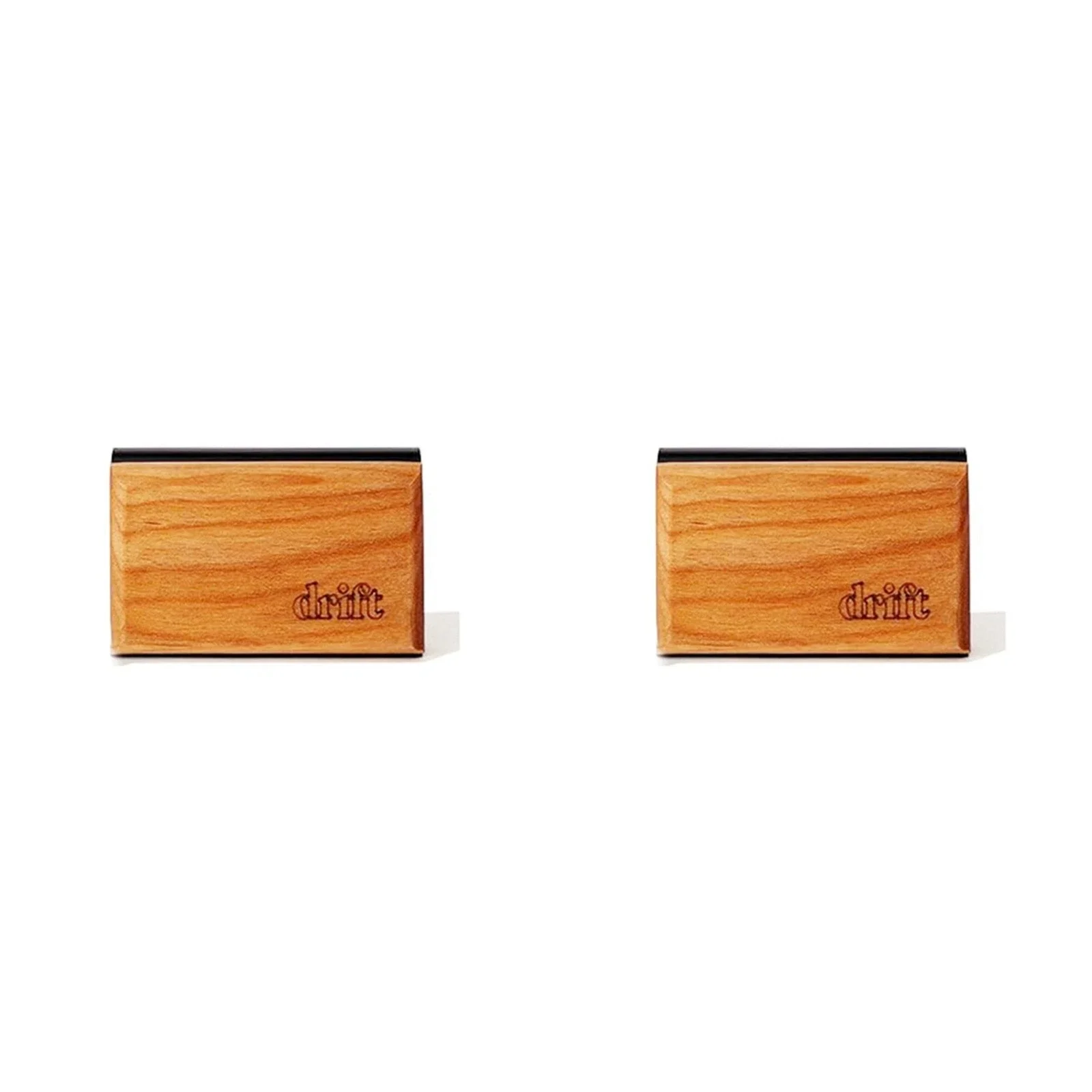 Drift Car Air Freshener - The Original Wood Air Freshener - Car Odor Eliminator - Long Lasting Scent - Auto Accessories - Metal Clip - Essential Oils - Clean Ingredients - Teak Scent
