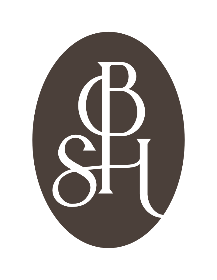 Black oval with a gray background features the stylized text "BE YOU" arranged vertically.