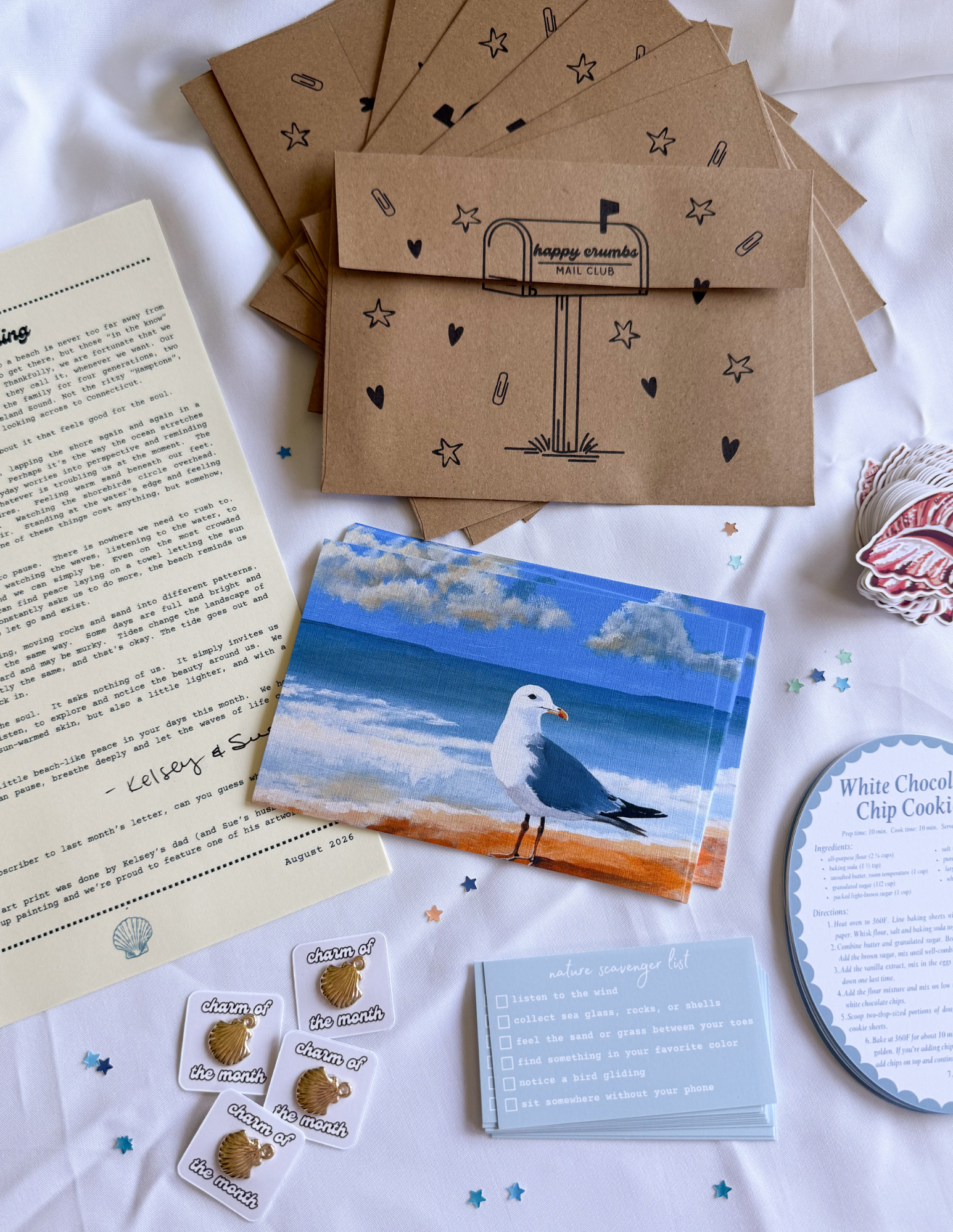 Happy Crumbs Mail Club - August 2026 Subscription