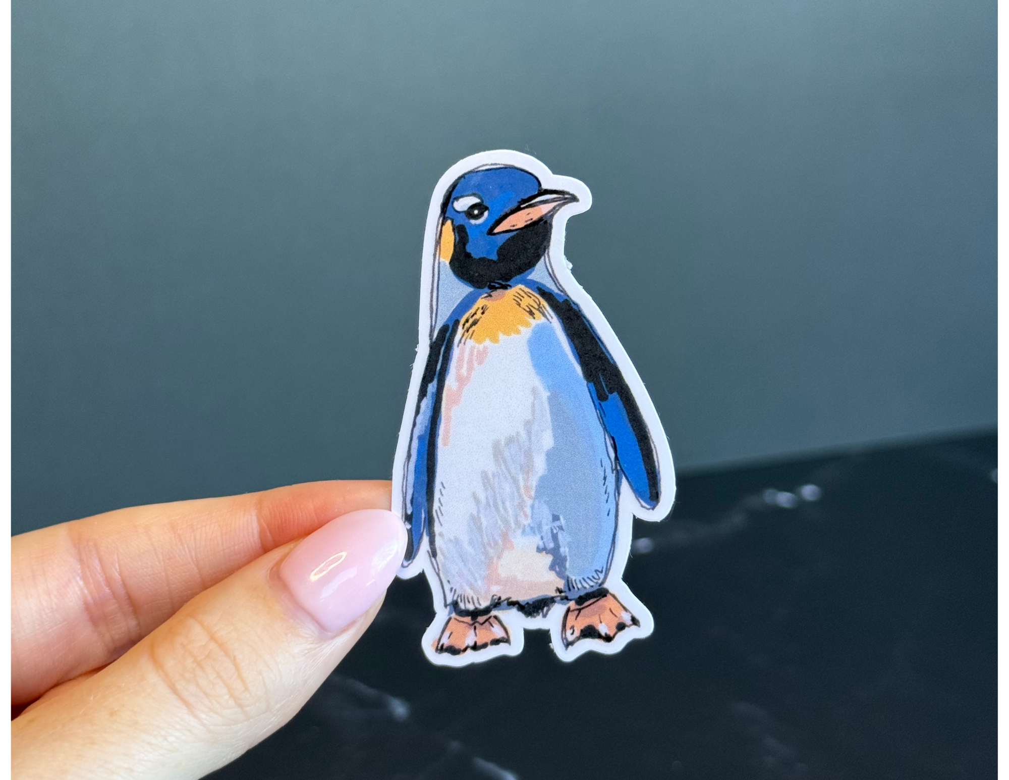 Penguin Vinyl Sticker