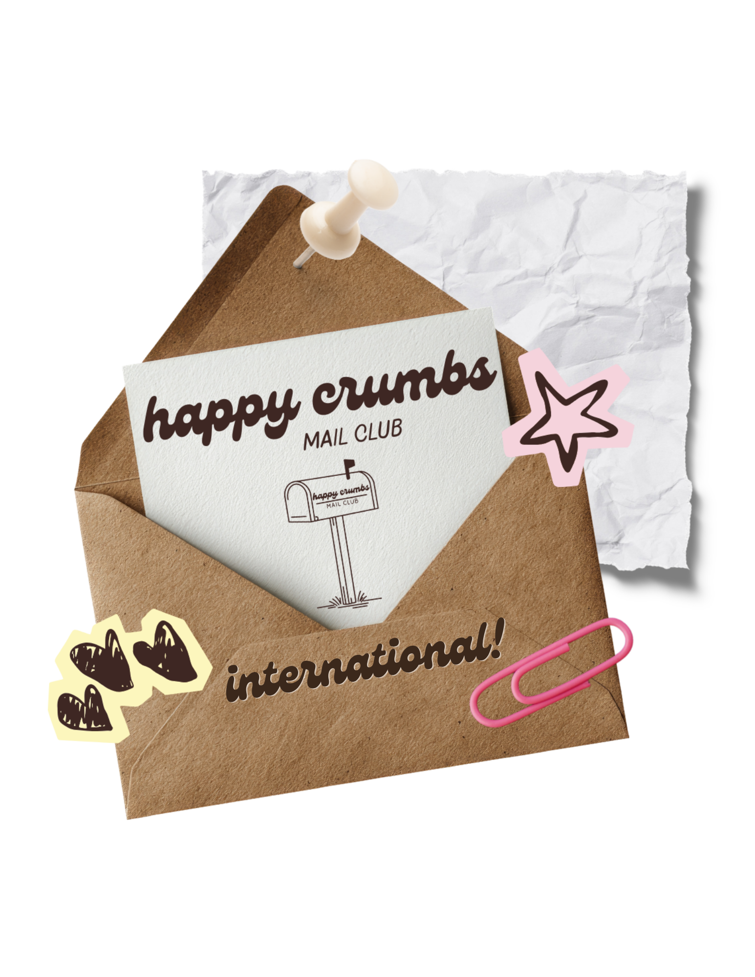 Happy Crumbs Mail Club- Recurring Subscription (INTERNATIONAL)