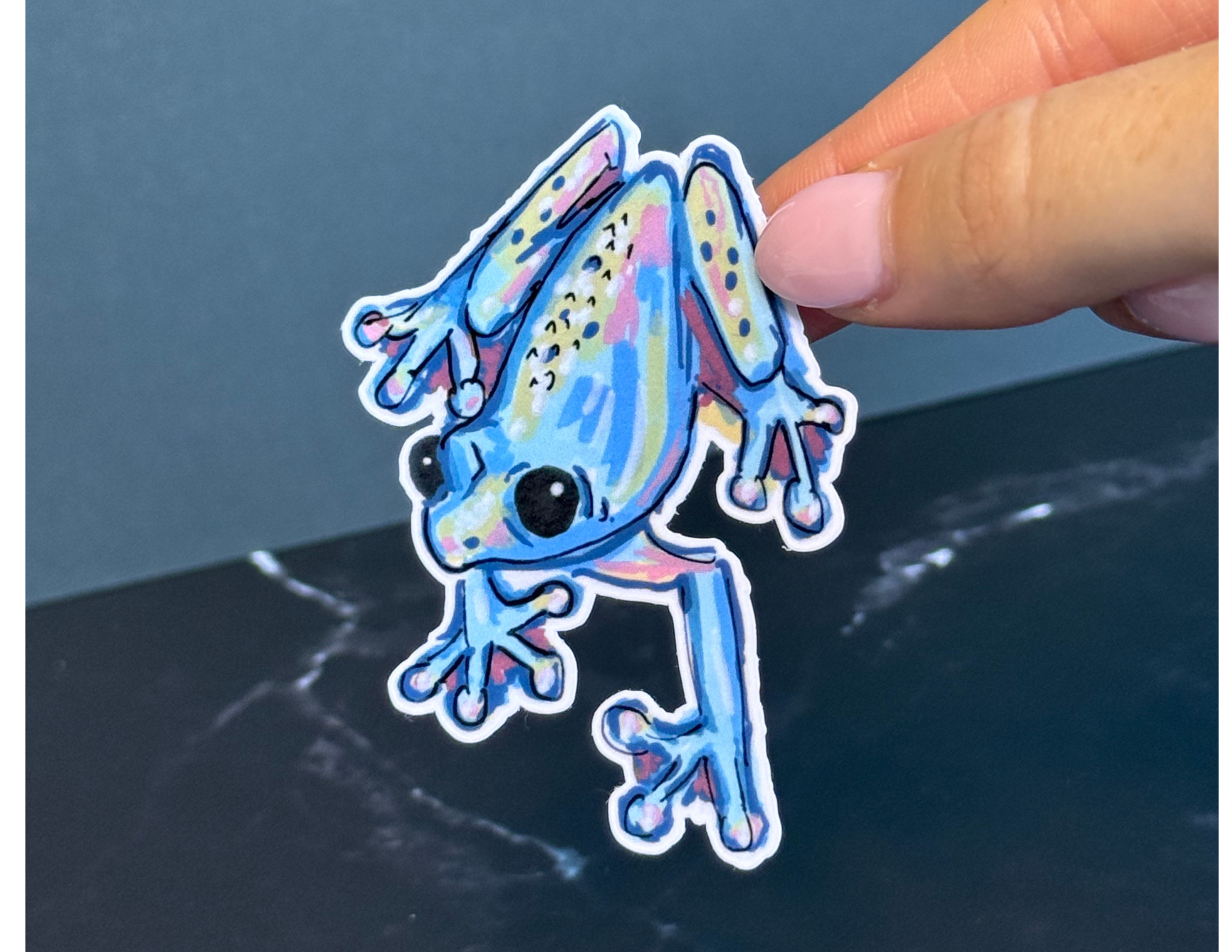 Tree Frog Vinyl Sticker