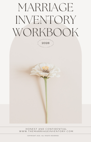 The Marriage Inventory Workbook (2 High Quality Printed Booklets)