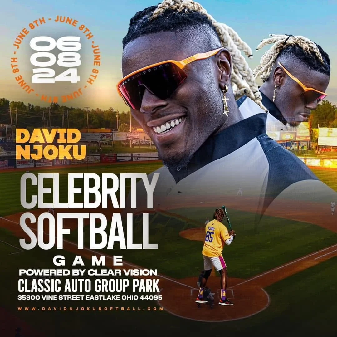 David Njoku Inaugural Celebrity Softball Game