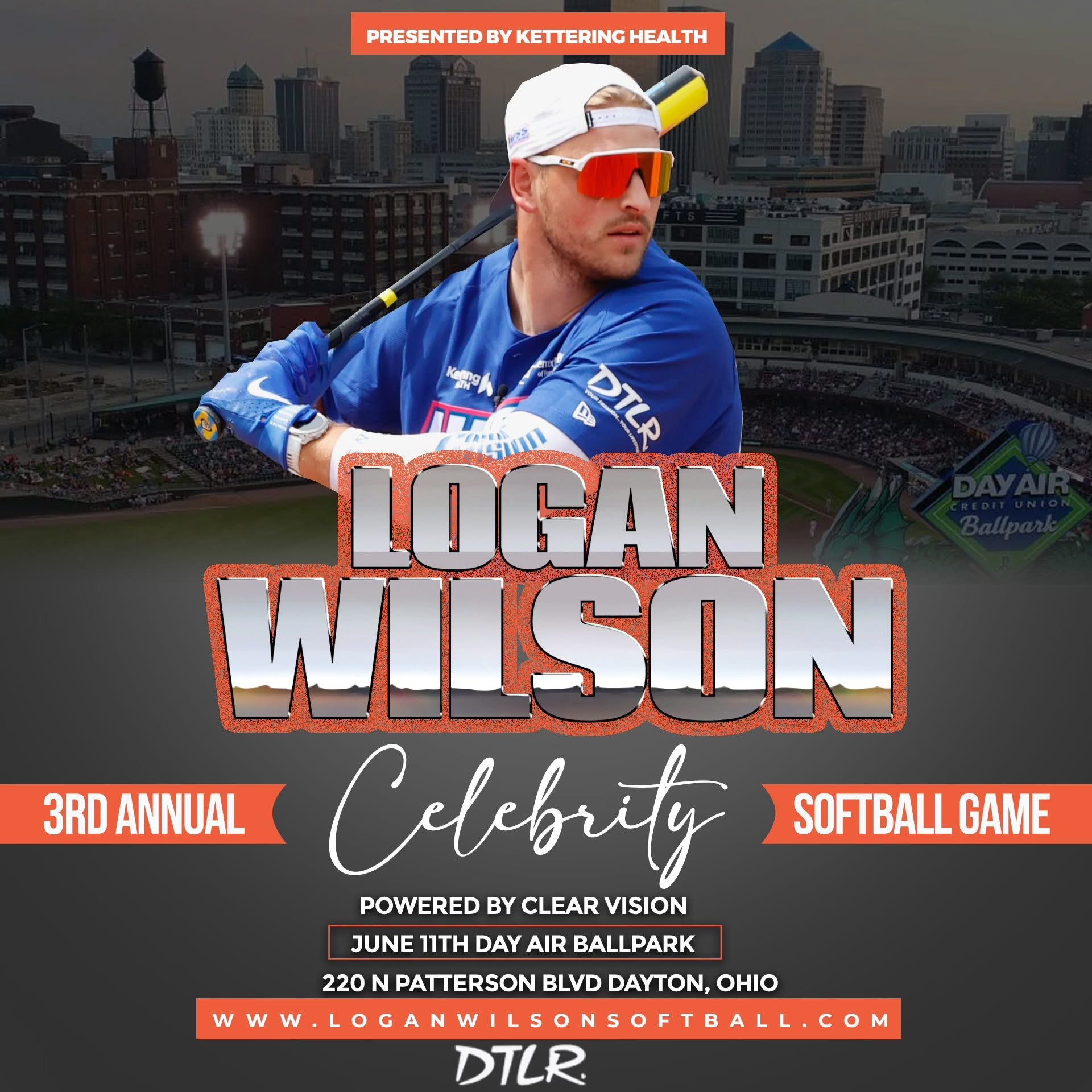 Logan Wilson 3rd Annual Celebrity Softball Game