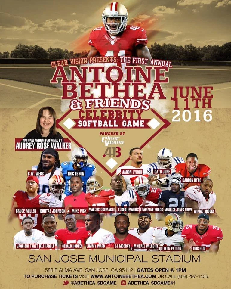 Antoine Bethea Inaugural Celebrity Softball Game