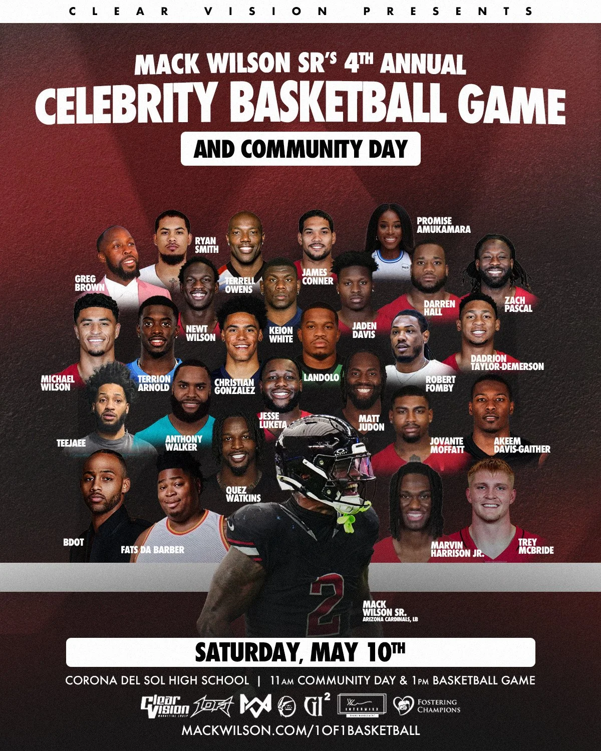 Mack Wilson Celebrity Basketball Game