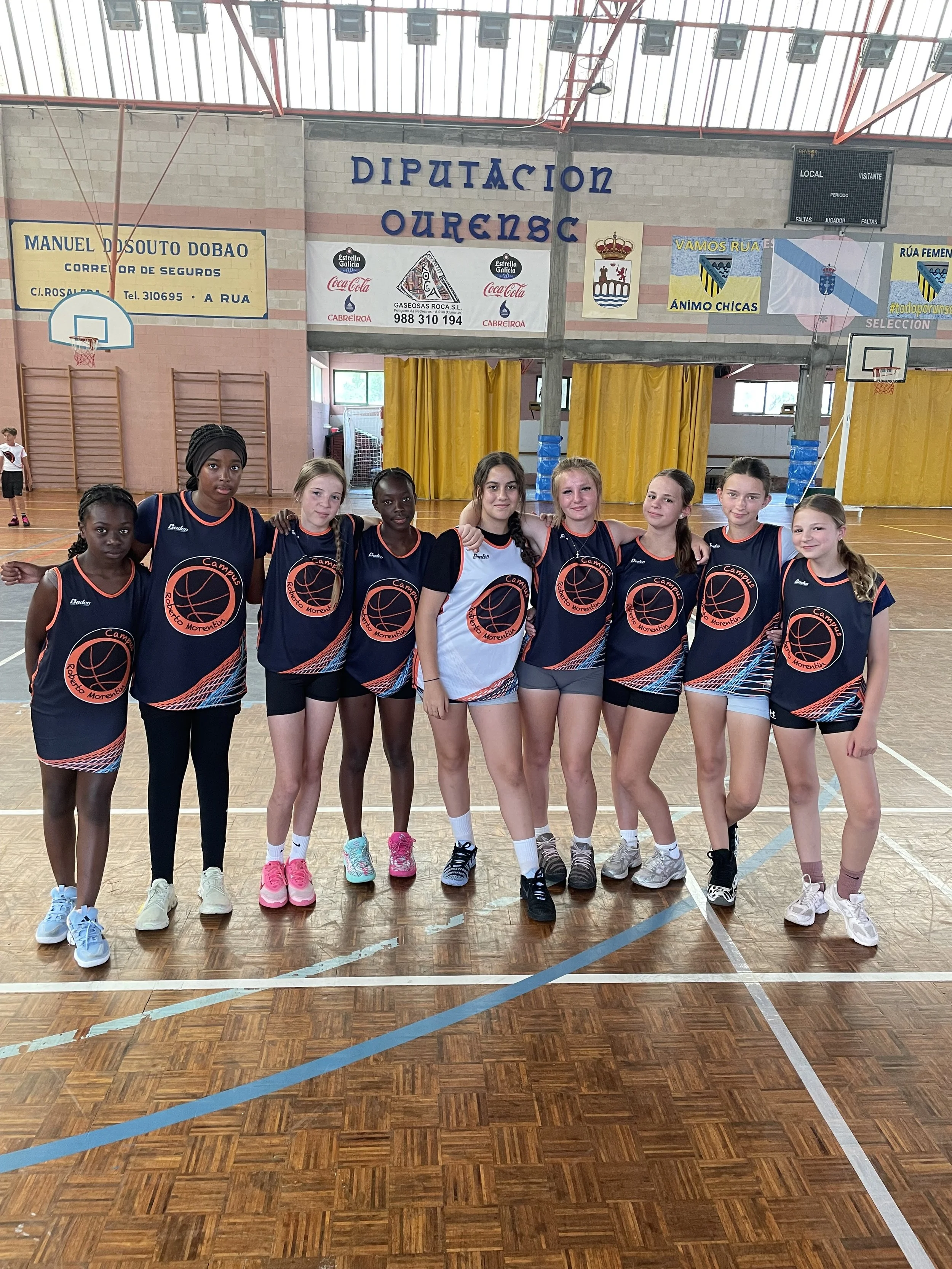 Gators girls Spain summer basketball camp