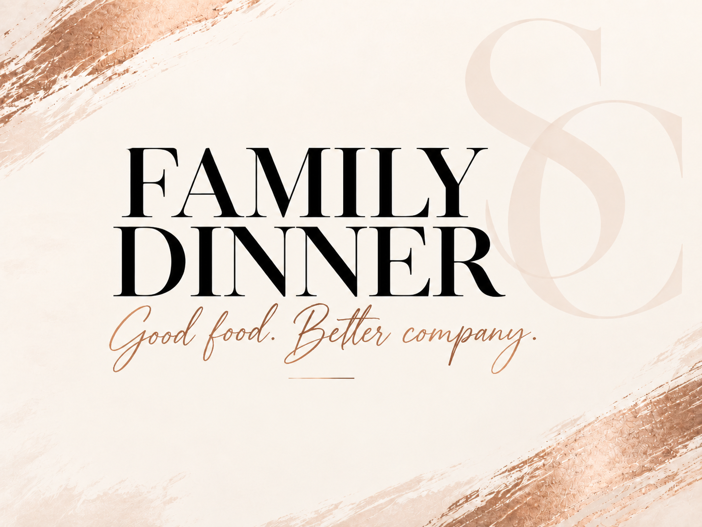 Family Dinner 