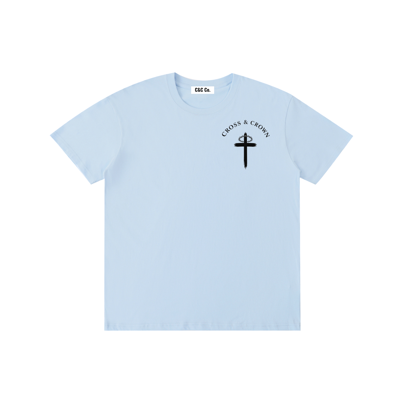 Pure Cotton Unisex T-Shirt Light Garments(Matthew 70x7 Design)