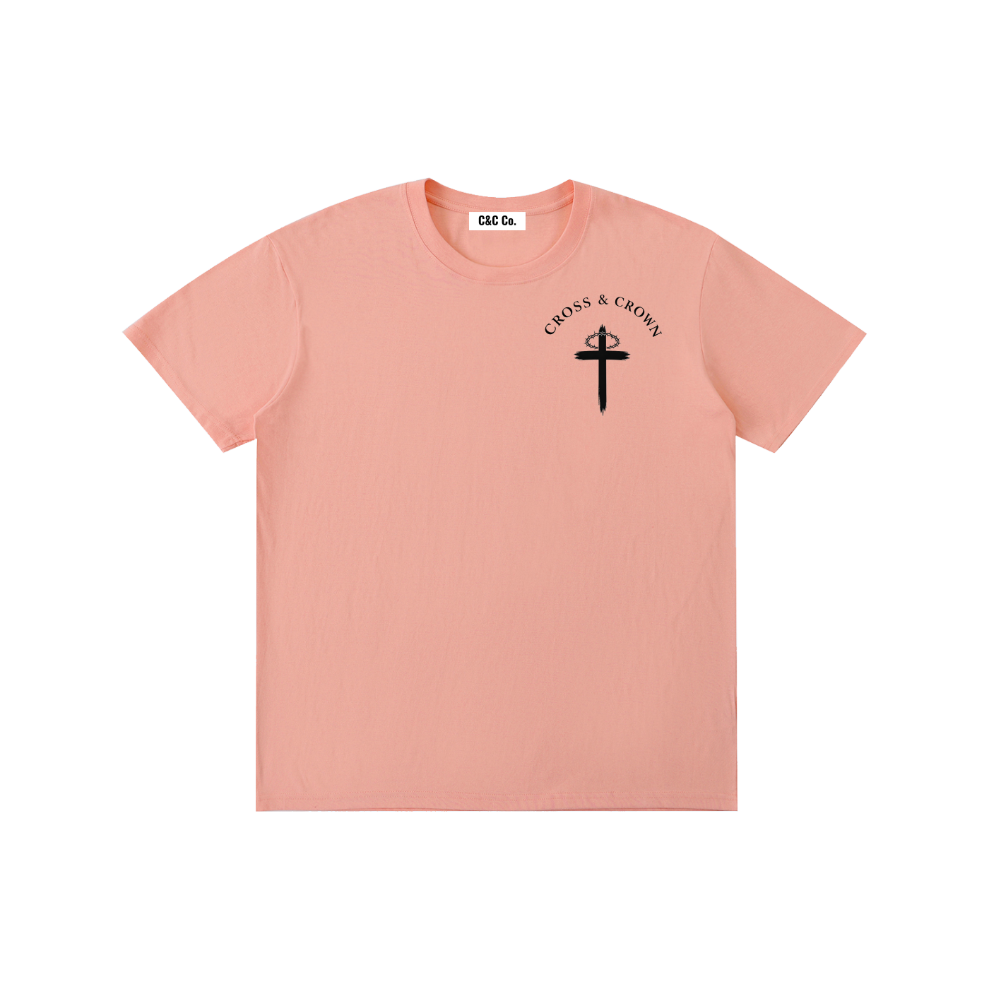 Pure Cotton Unisex T-Shirt Light Garments(Matthew 70x7 Design)