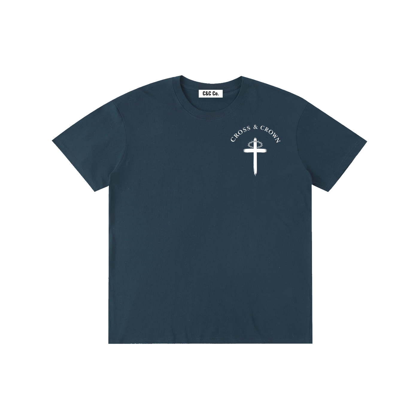 Pure Cotton Unisex T-Shirt Dark Garments(Matthew 70x7 Design)