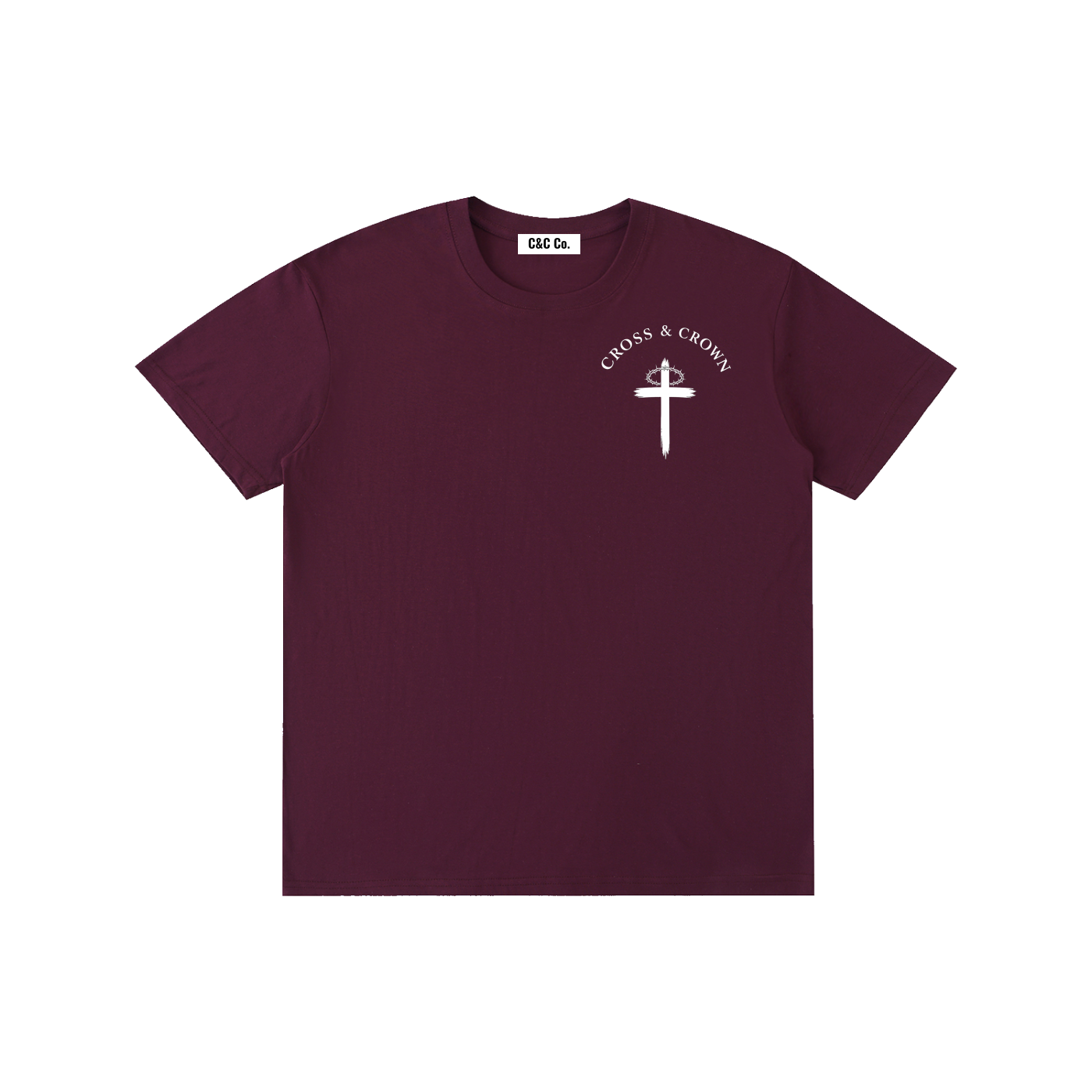 Pure Cotton Unisex T-Shirt Dark Garments(Matthew 70x7 Design)
