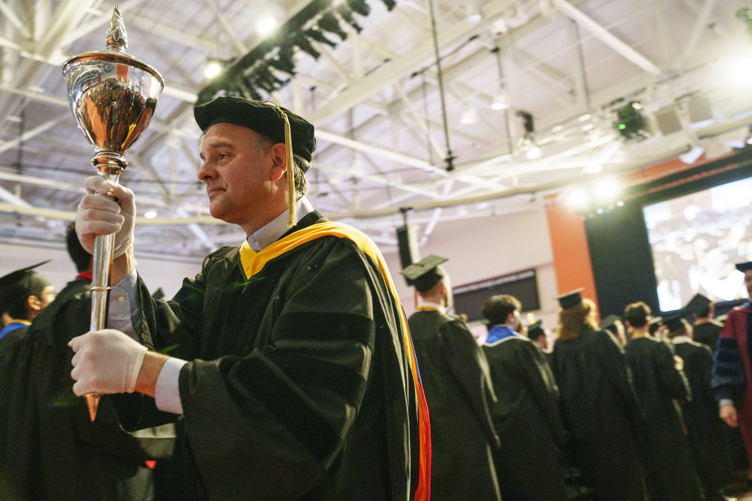 Graduates in the Gleason College of Information Science at the Rochester Institute of Technology commencement May 9, 2026