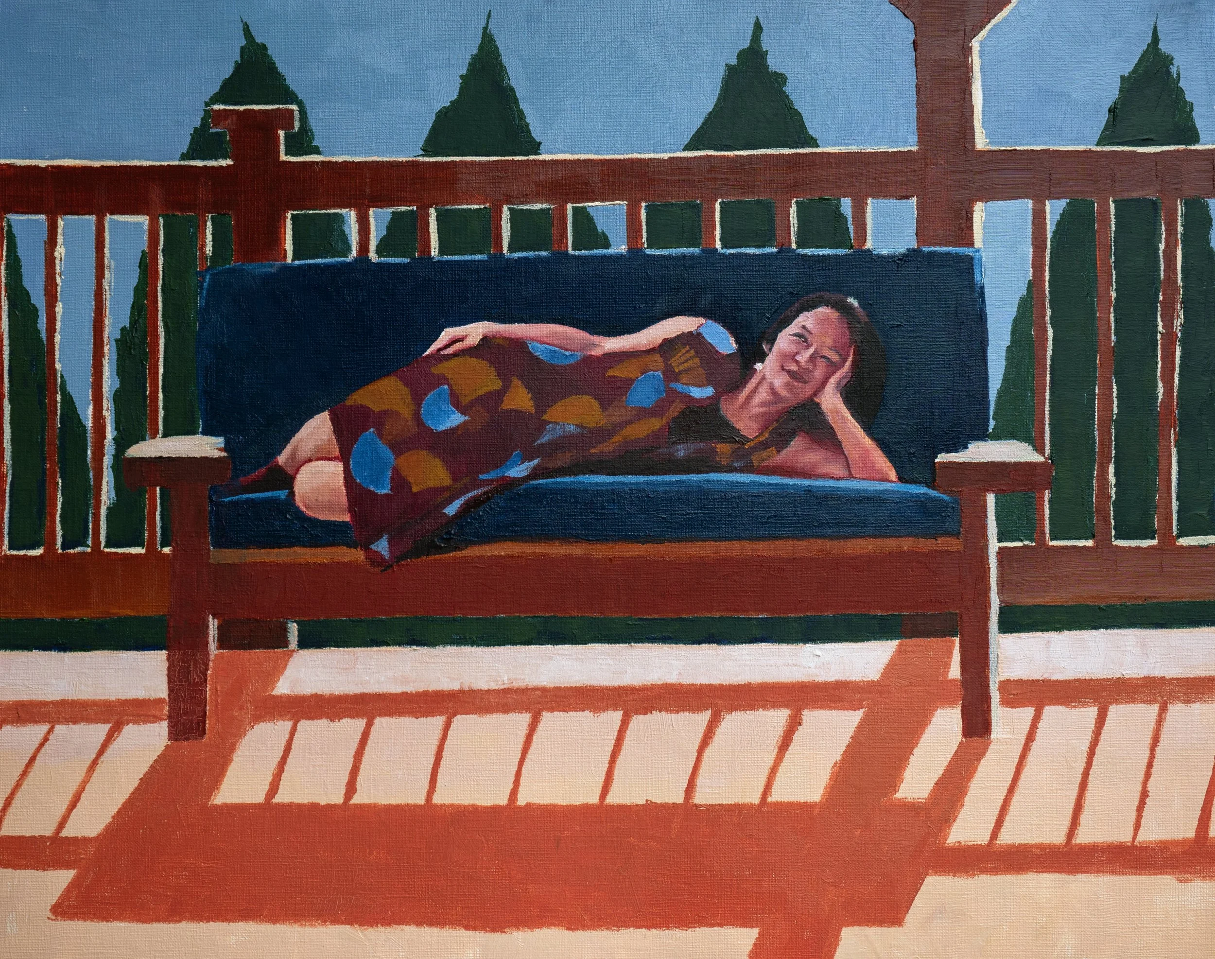 "Ann," 2025, oil on board, 18"x24" (NFS)