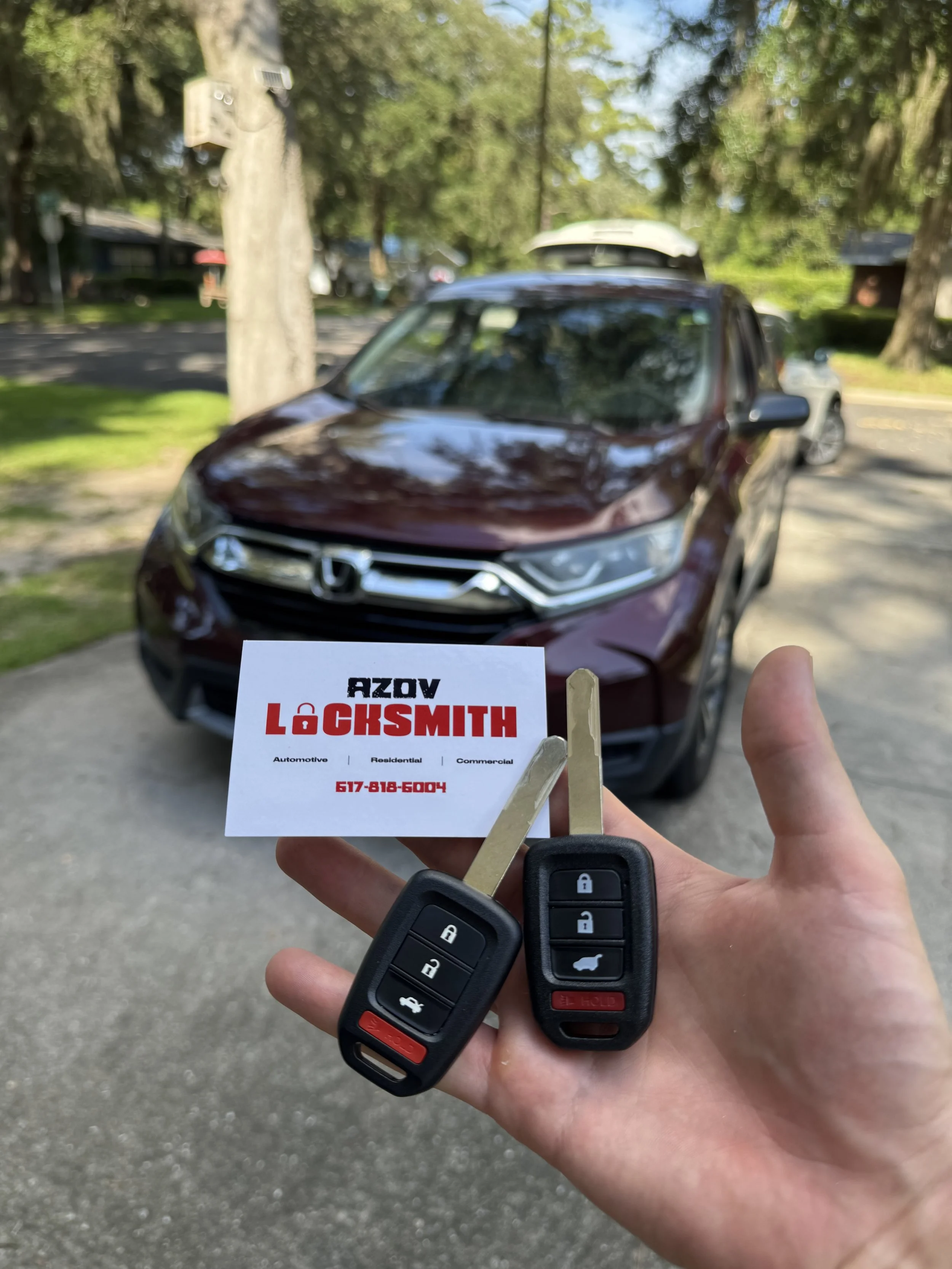 Azov Locksmith does all keys lost service.