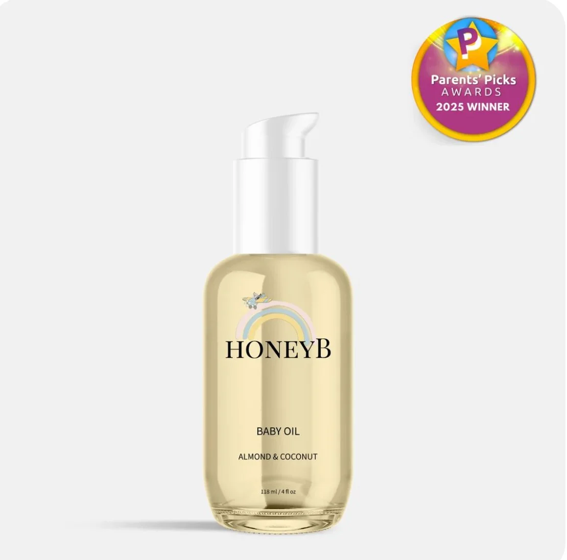 Honey B Kids All Natural Baby Oil