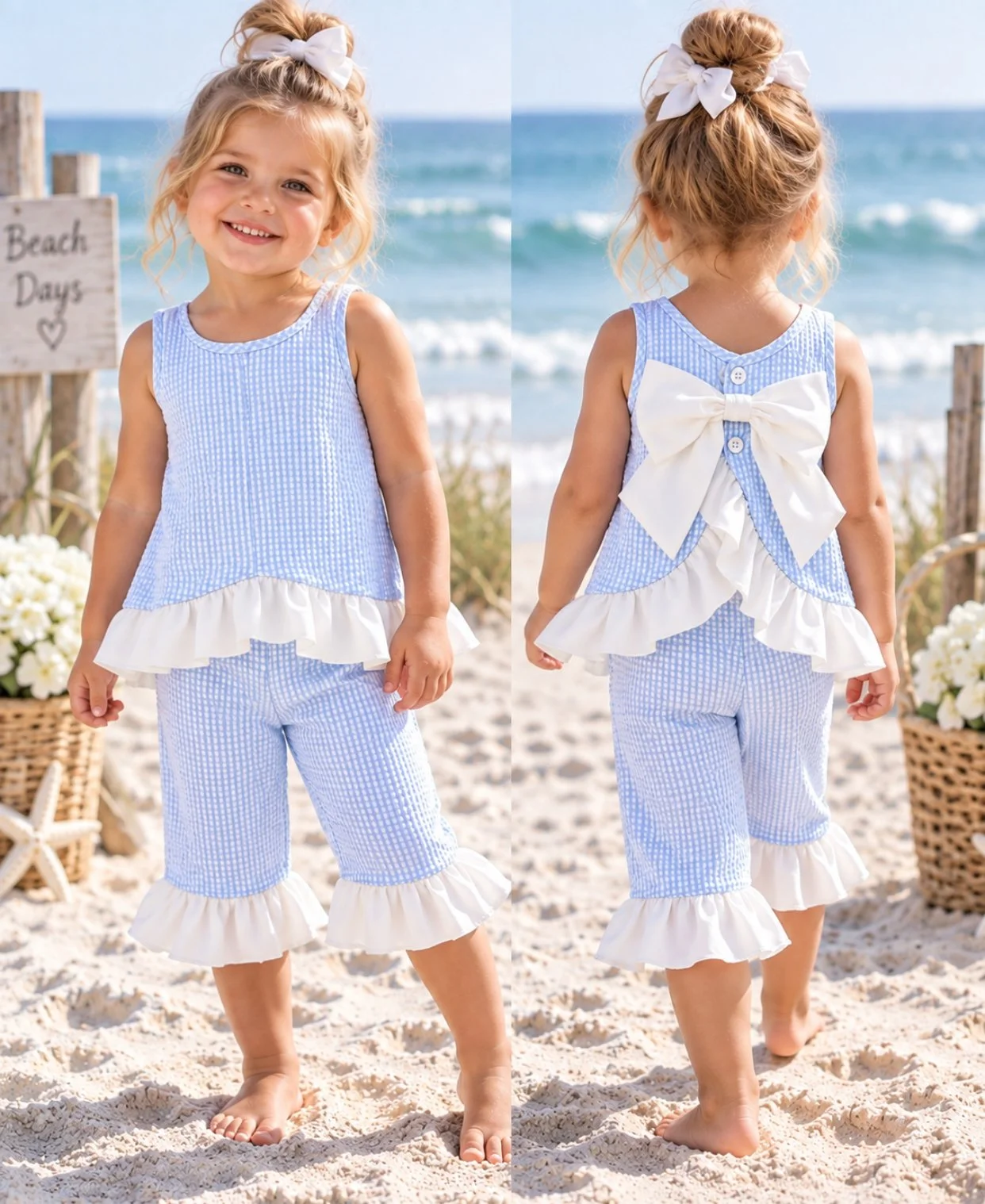 Charming Summer Pants Set for Kids