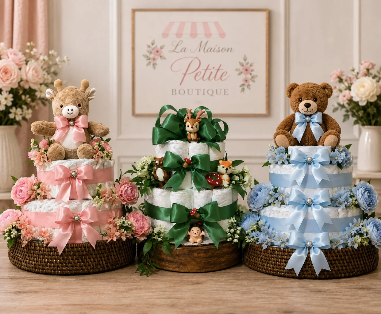 Custom Diaper Cakes