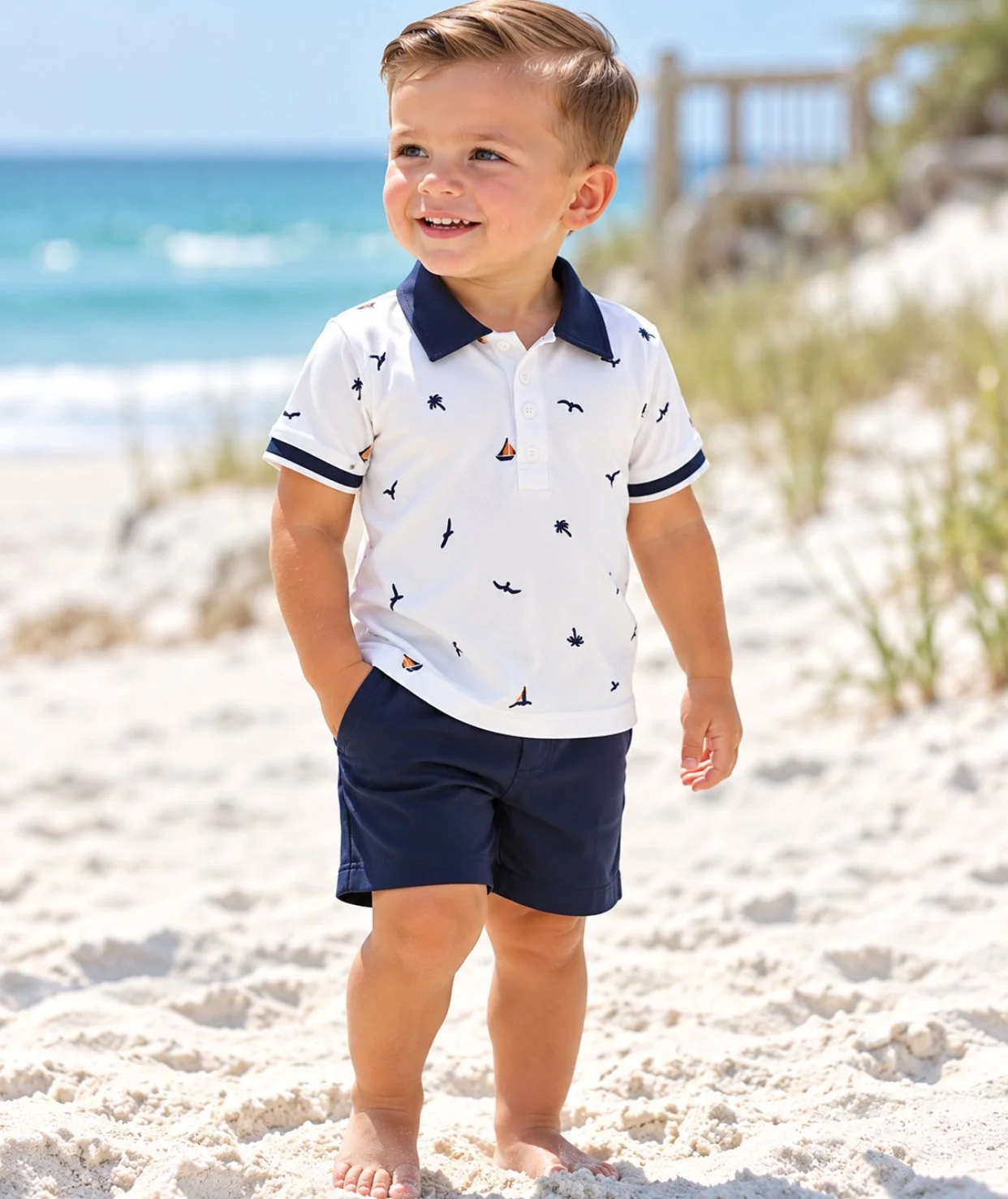 Boys' Nautical Summer Set