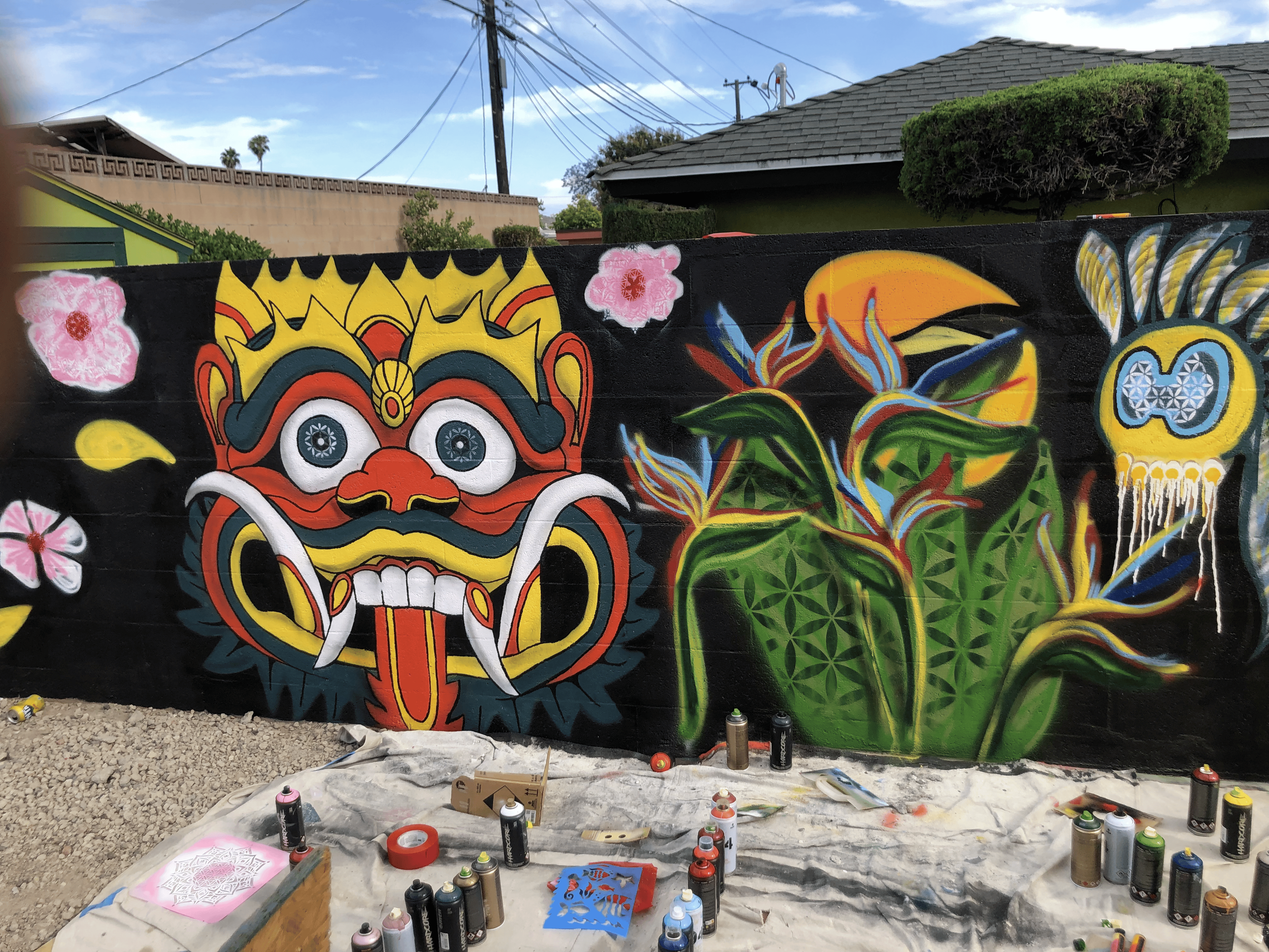 Cultural Mural Art