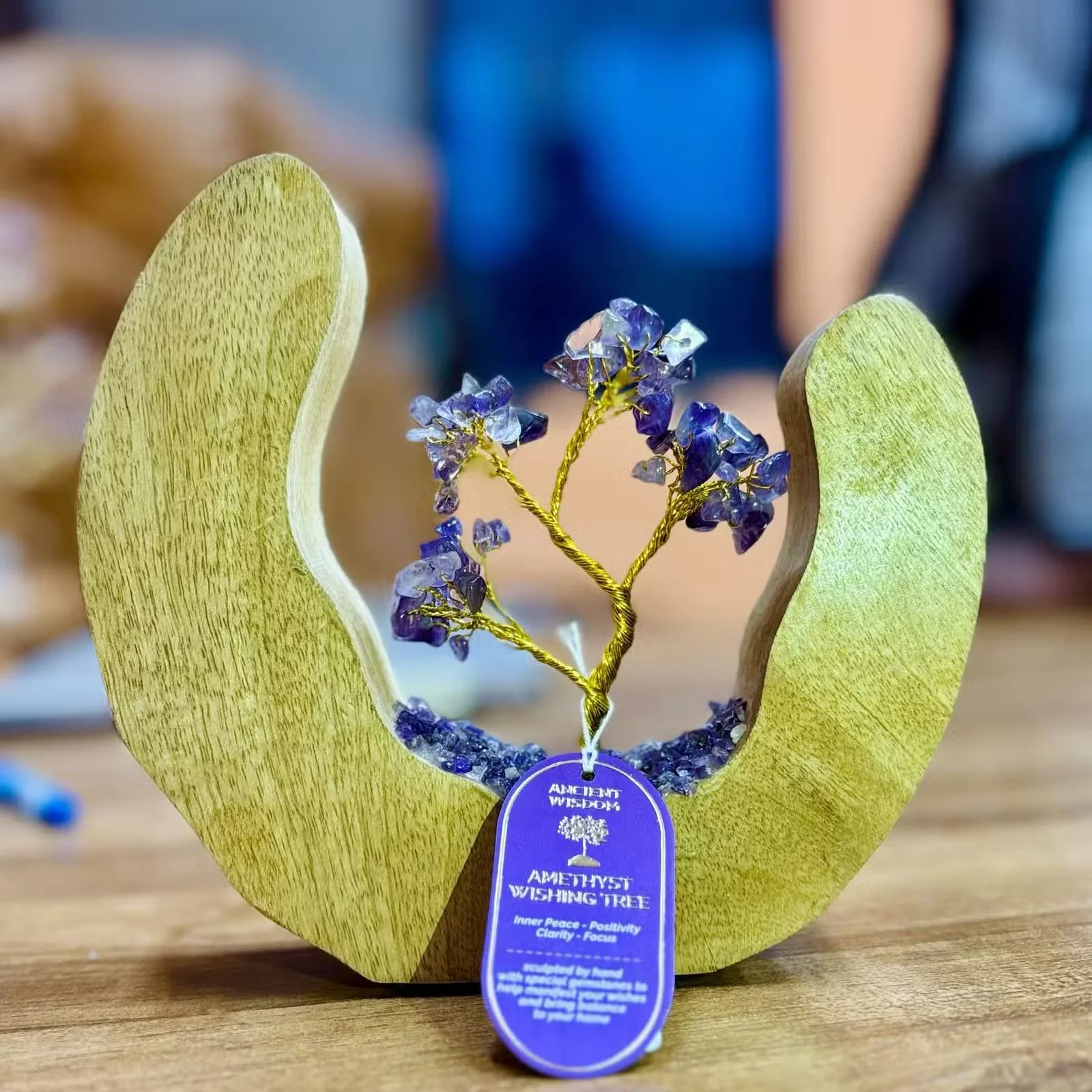Amethyst Gemstone Tree Garden