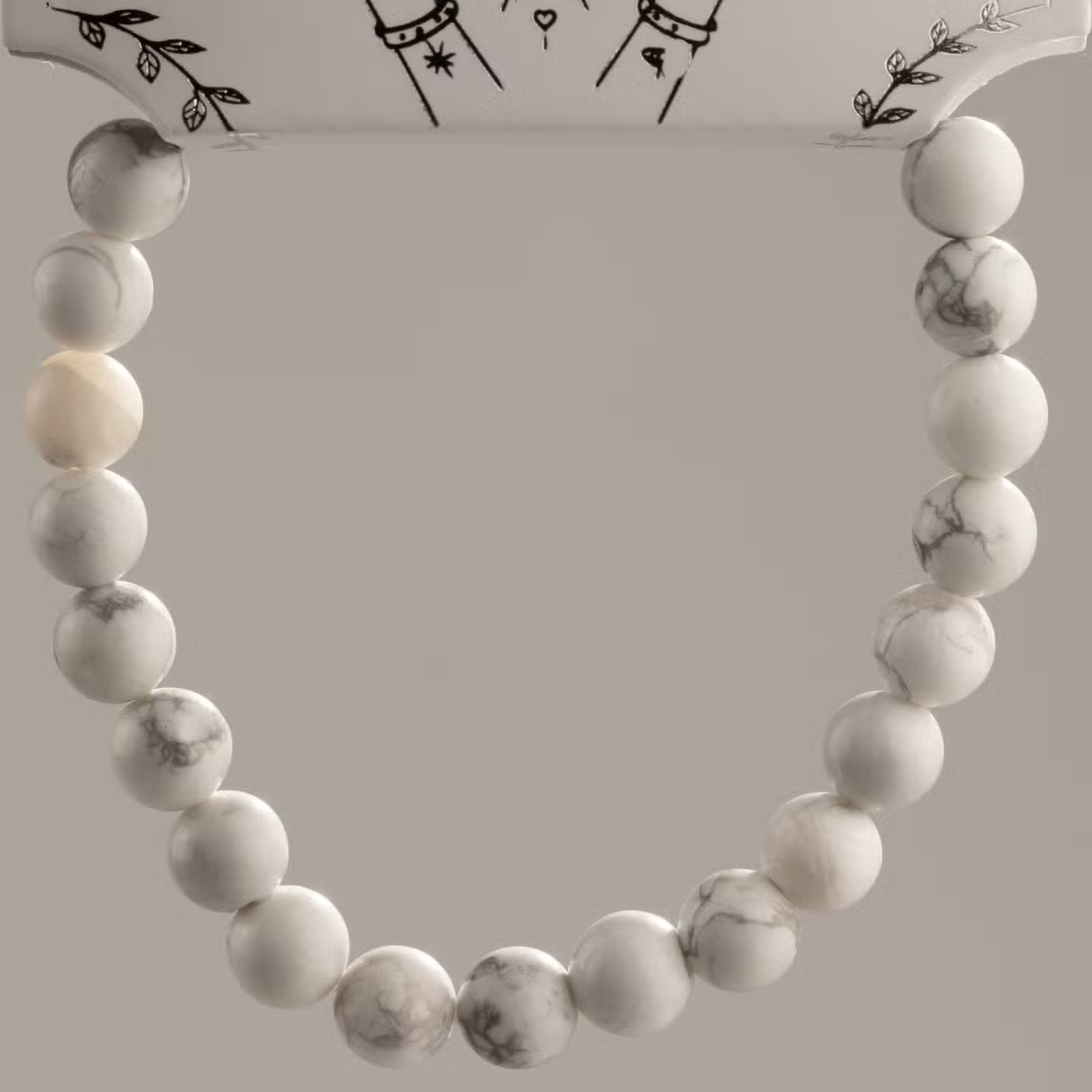 Petite Power bracelet Howlite