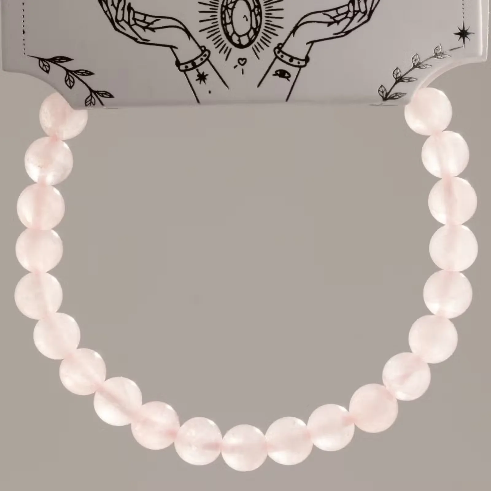 Petite Power Bracelet - Rose Quartz