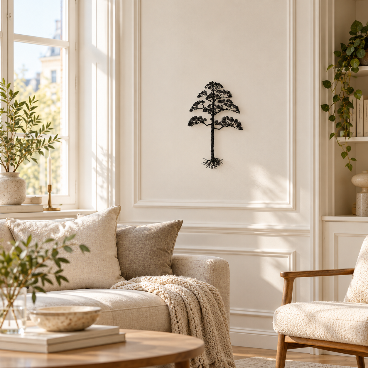 Sunlit Scandinavian Tree Art Living Room.png