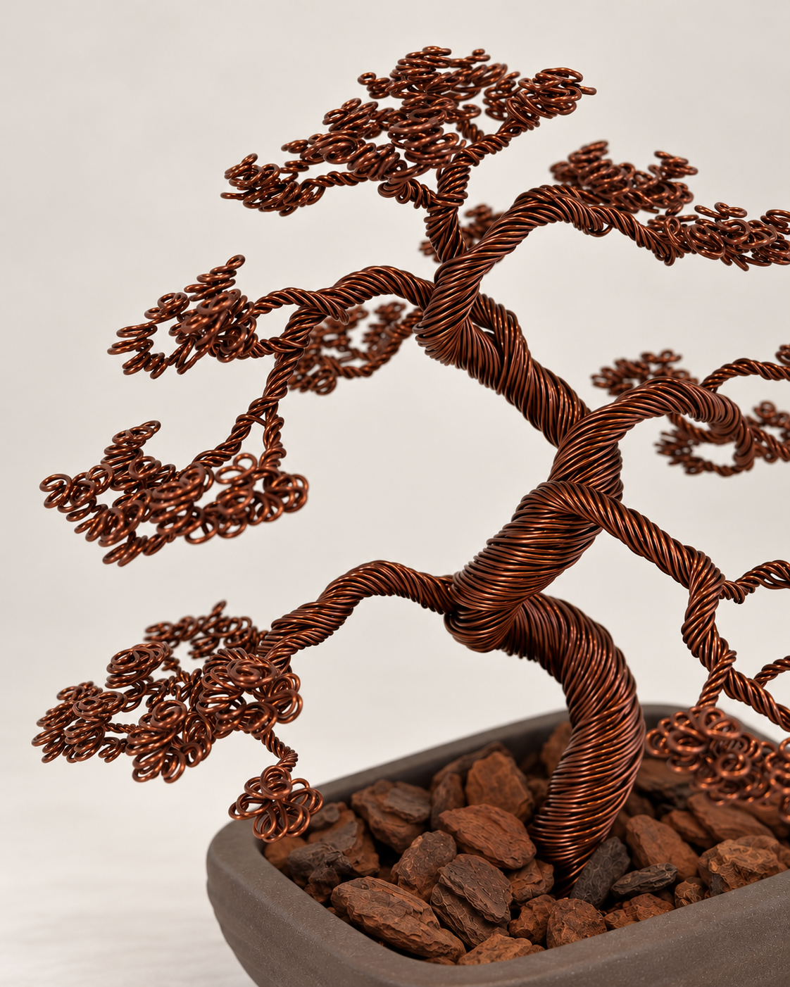 Copper Wire Bonsai in Soft Studio Light.png