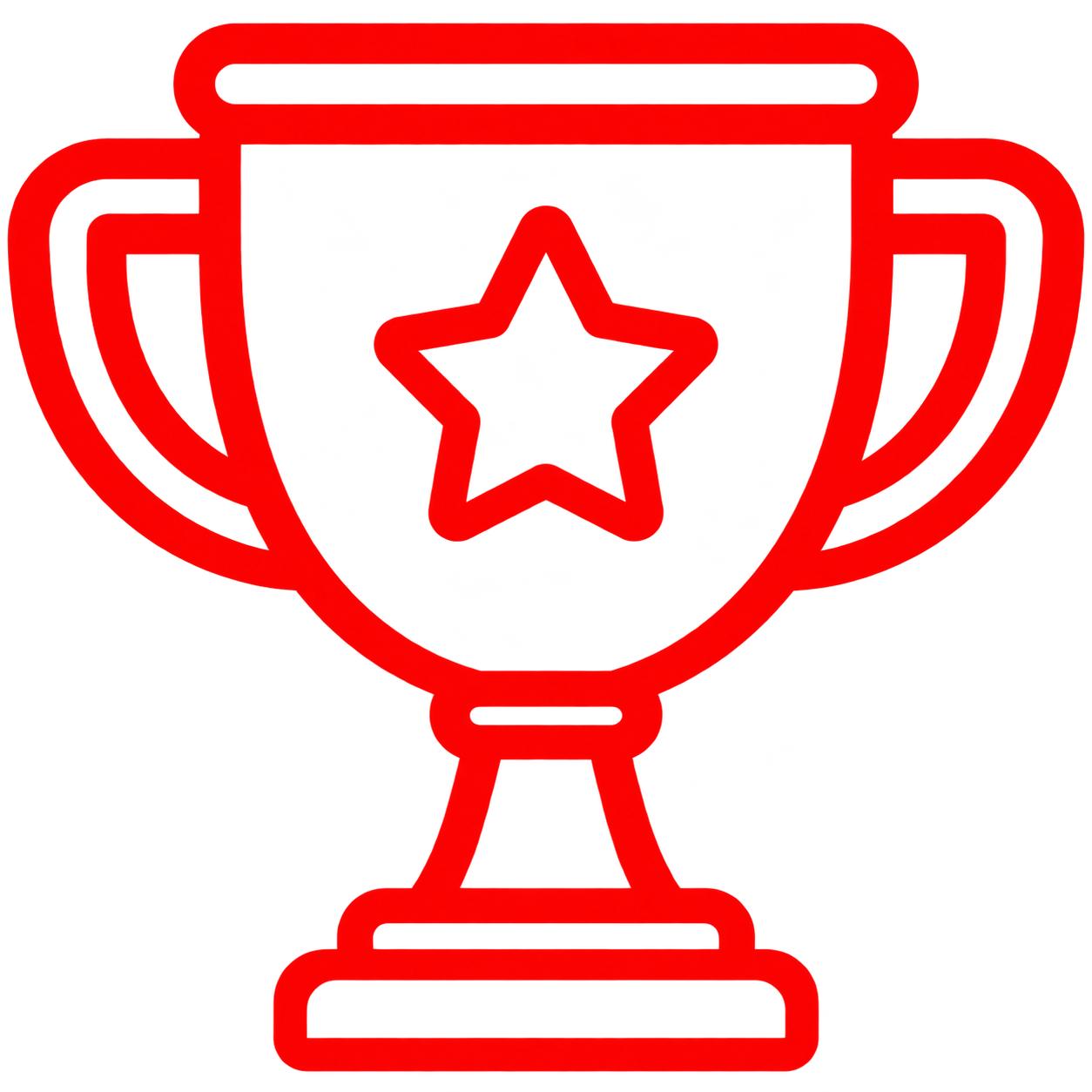 A red YouTube play button icon with a star in the center, indicating a verified or featured channel or content.