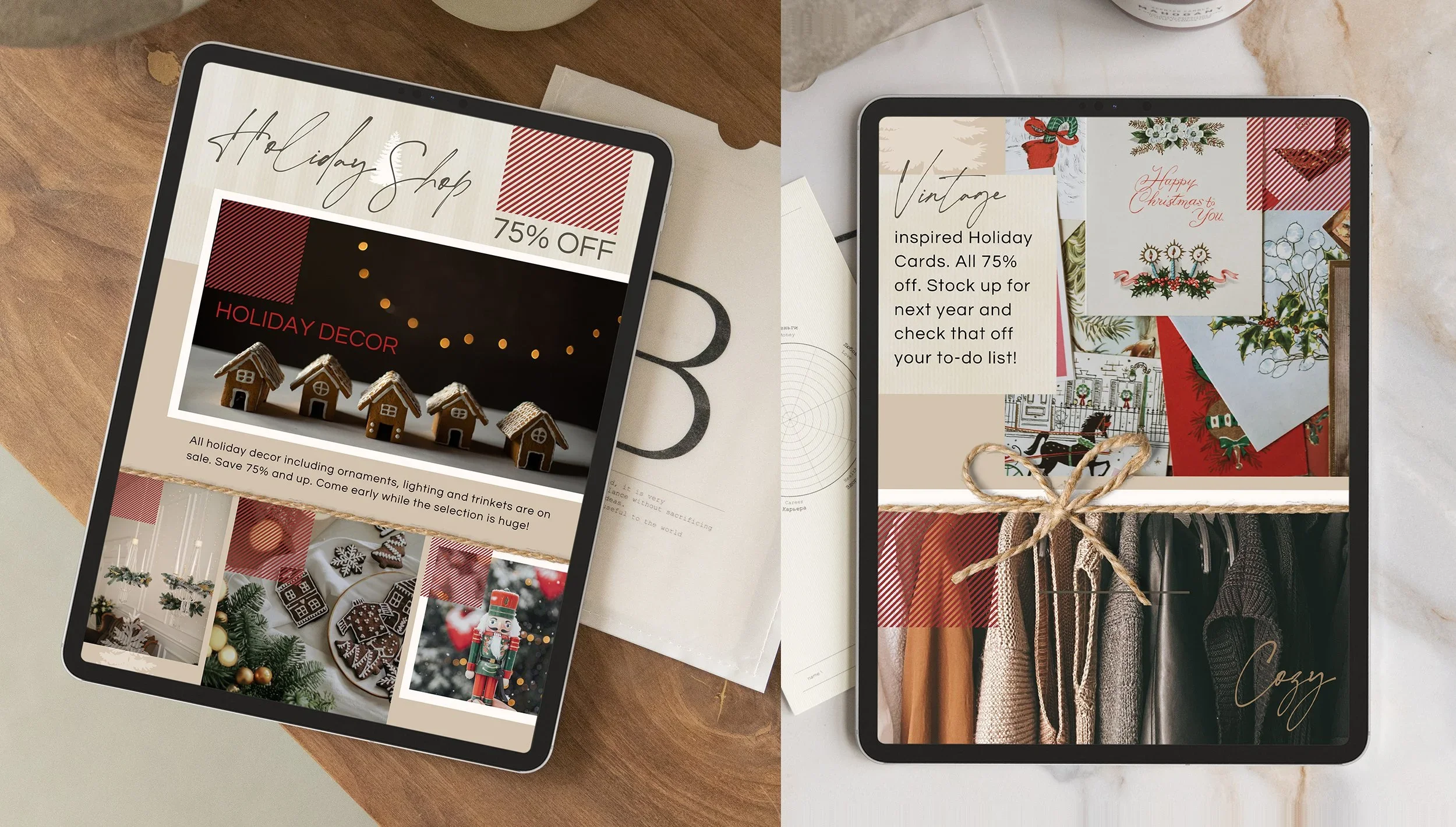 Holiday Shop Email Campaign