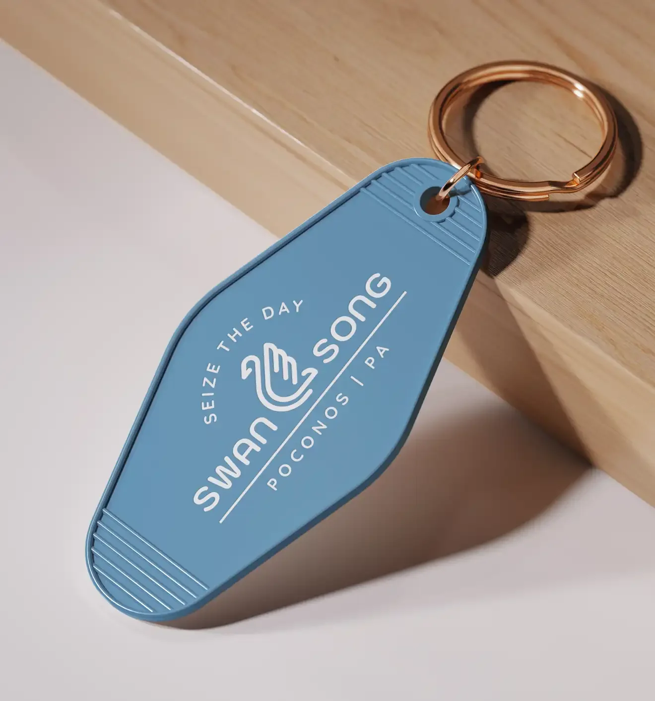 Swan Song Keychain