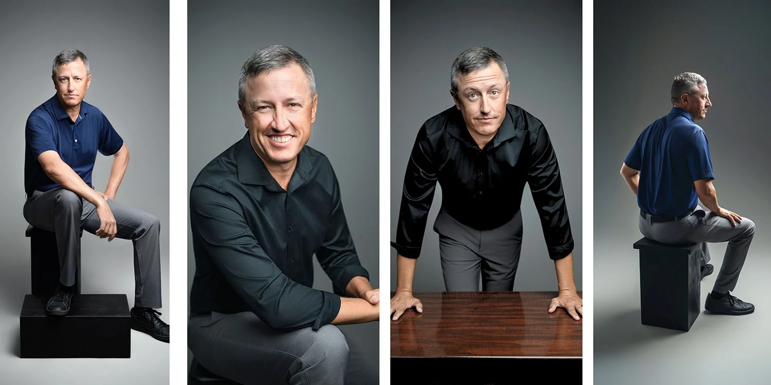 a series of headshot and body portrait samples by tucson photographer amy ijams
