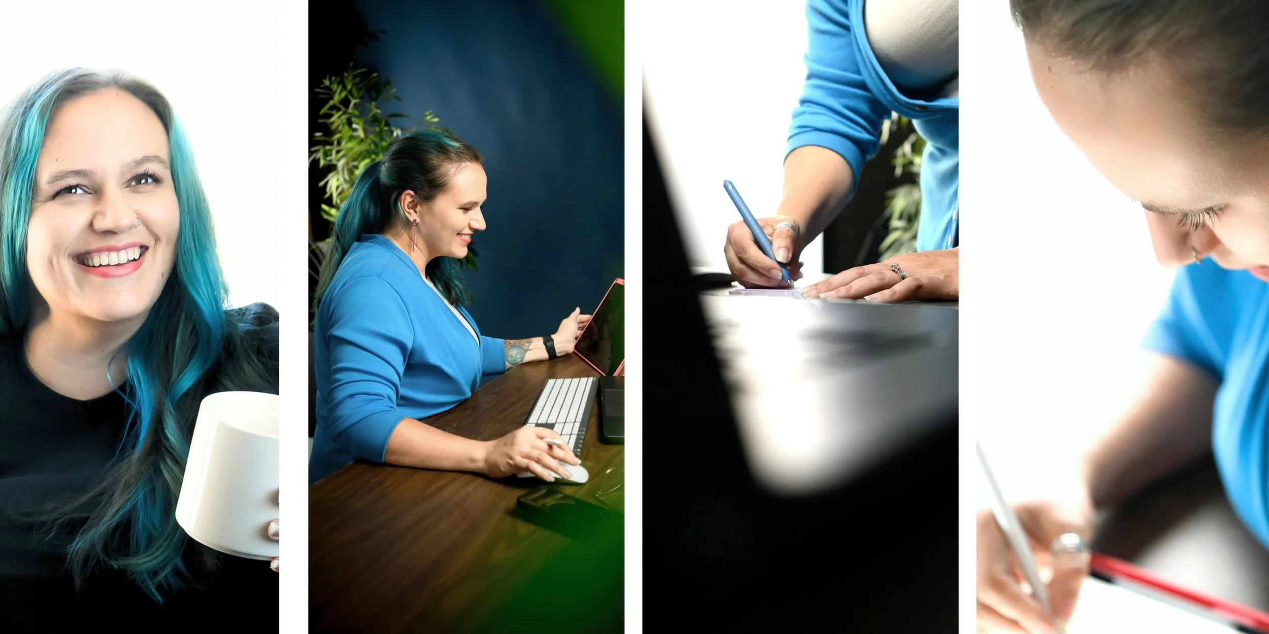 a series of branding photos taken in tucson photo studio by amy ijams