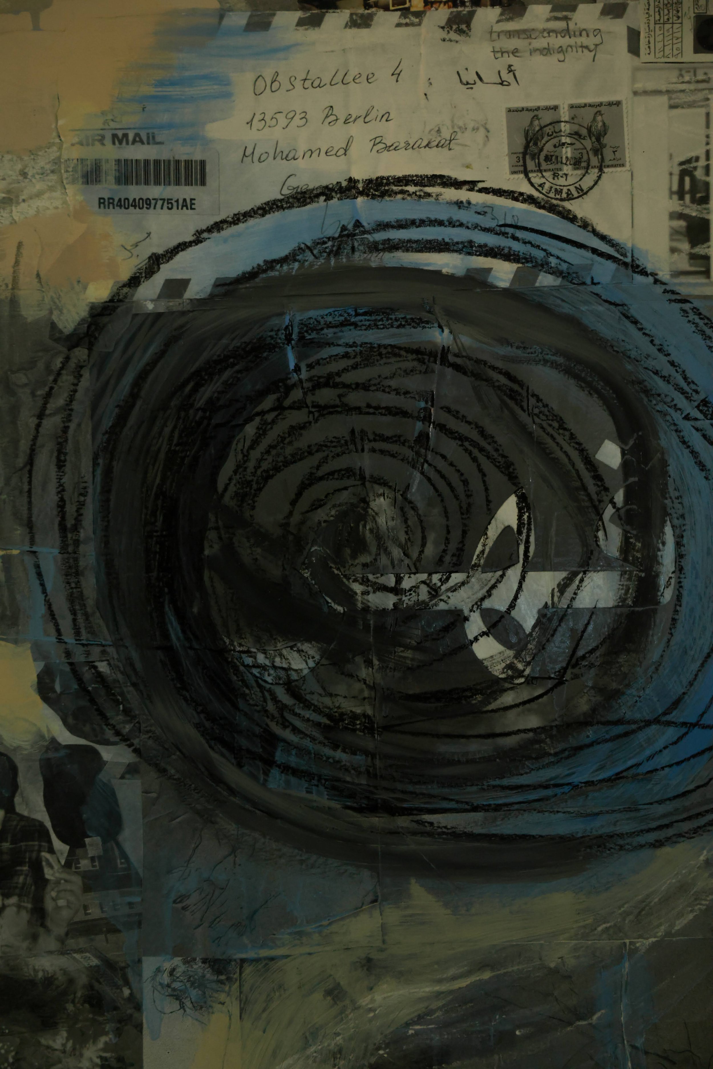 detail shot ذاكرة, kleine humboldt galerie, 2025 © Loredana Zafisambondaoky