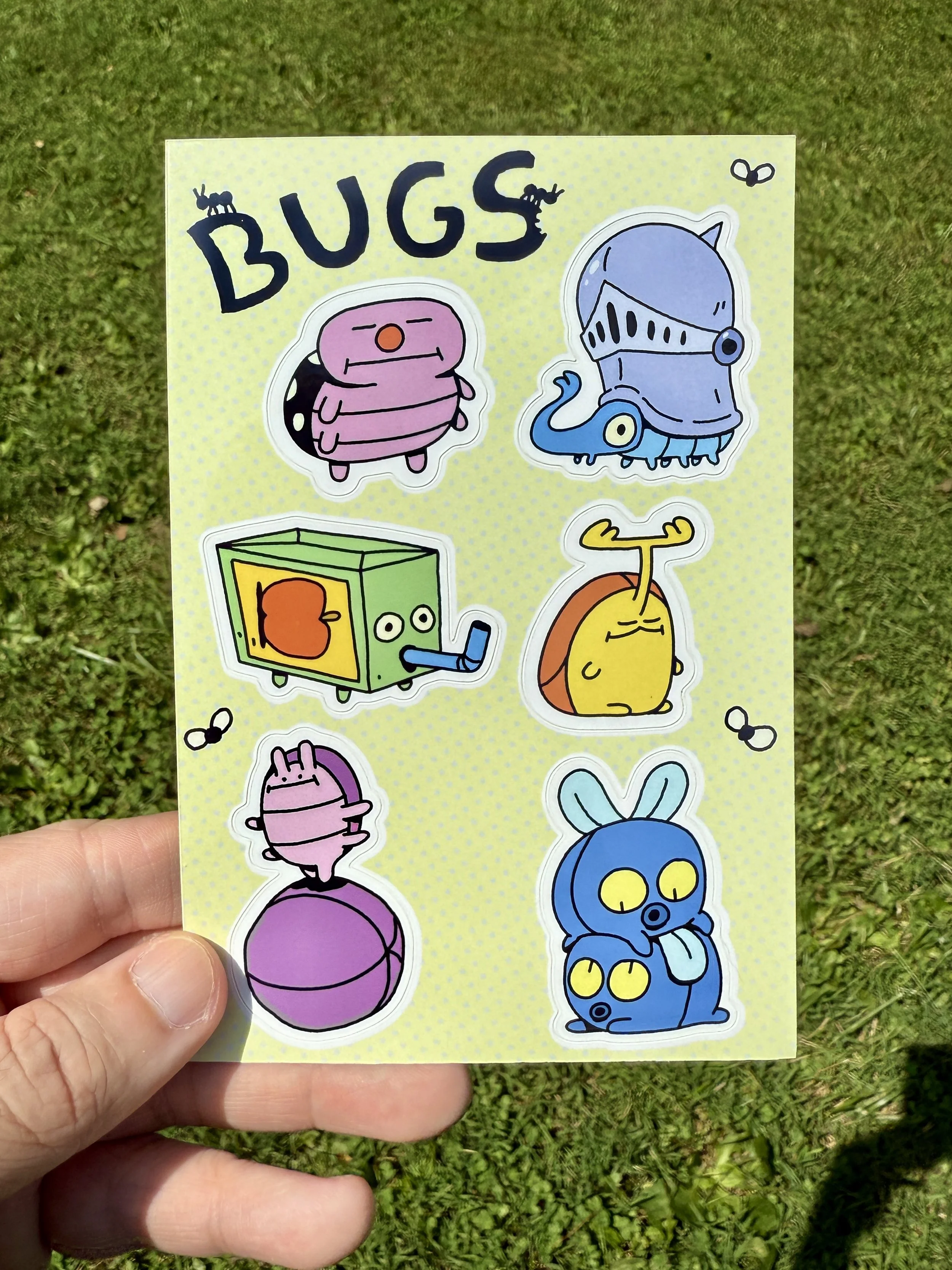 Bugs Sticker Sheet
