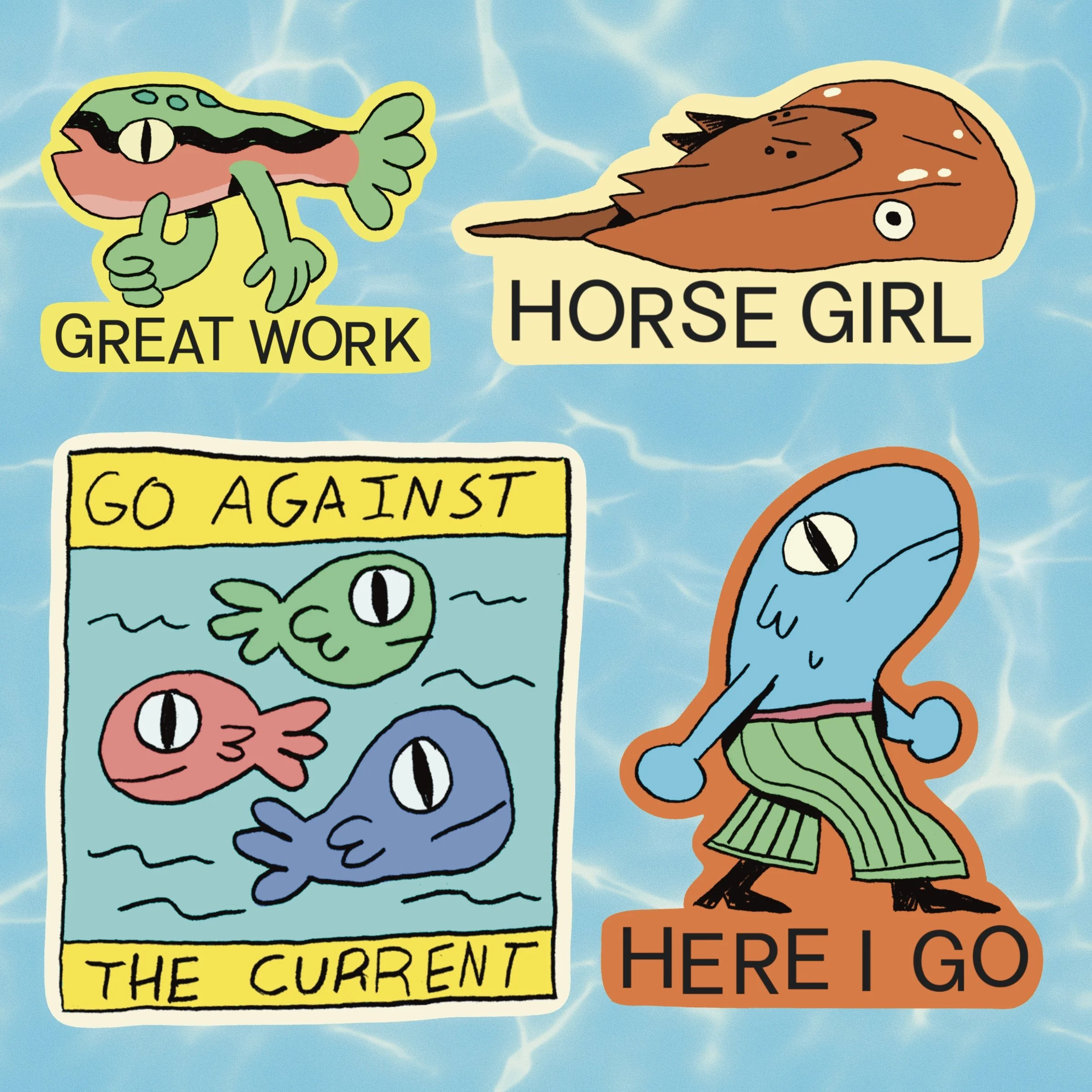 Fish Sticker Sheet