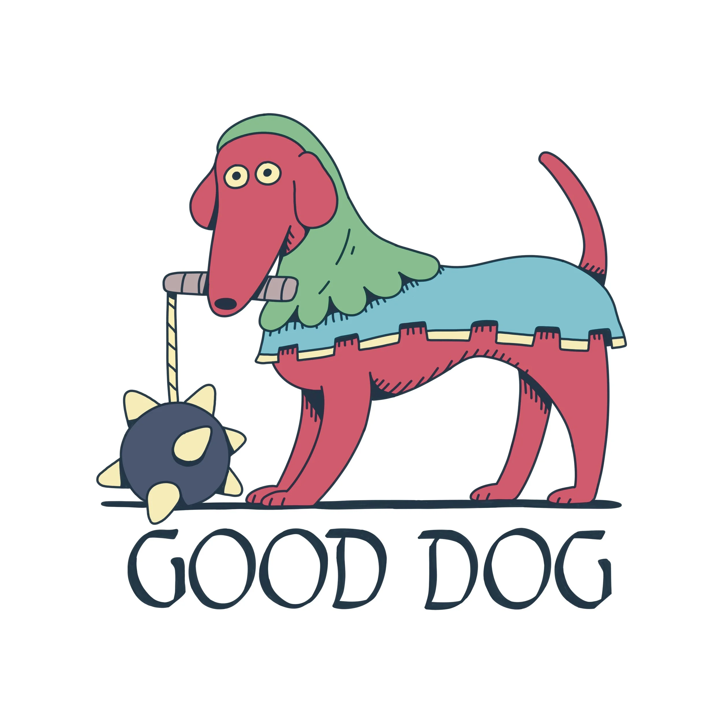 Good Dog Sticker
