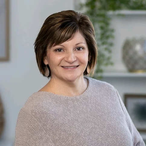 Pam, licensed massage therapist at The Pressure's Off in Litchfield, NH.