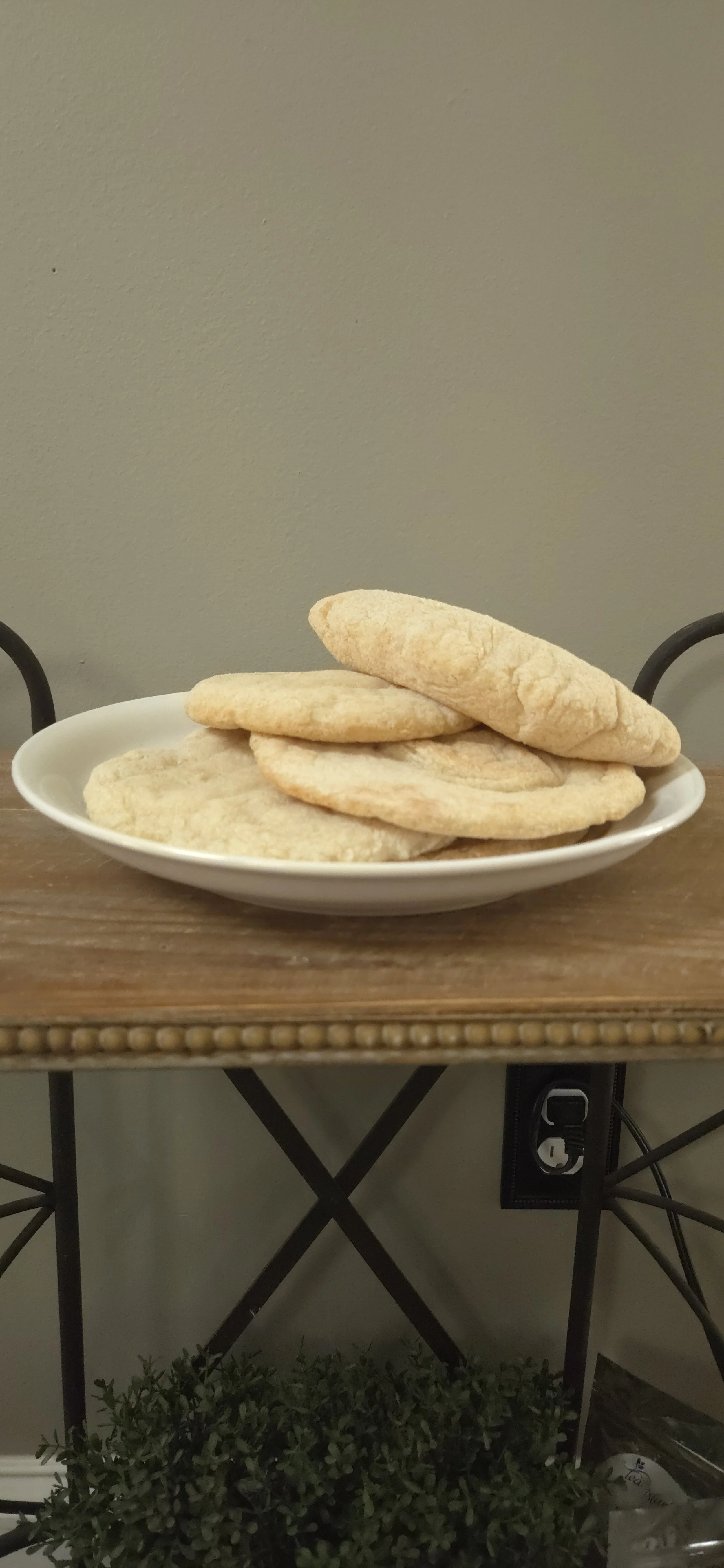 Pita Pockets ~ 4 Pitas