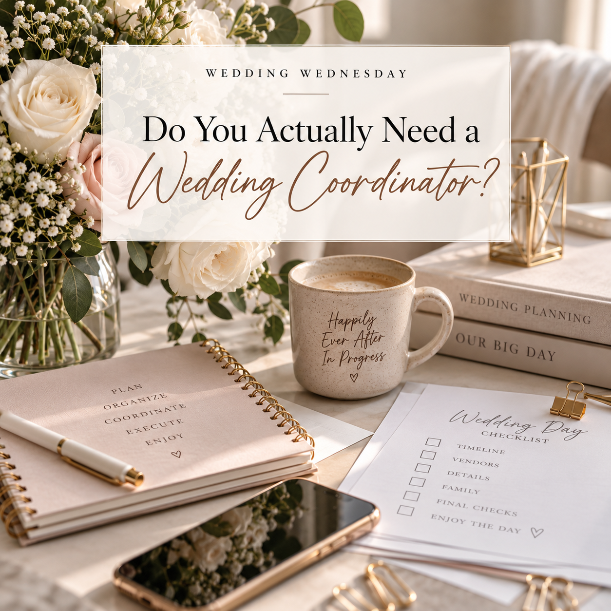 Wedding Wednesday: Do You Actually Need a Wedding Coordinator?