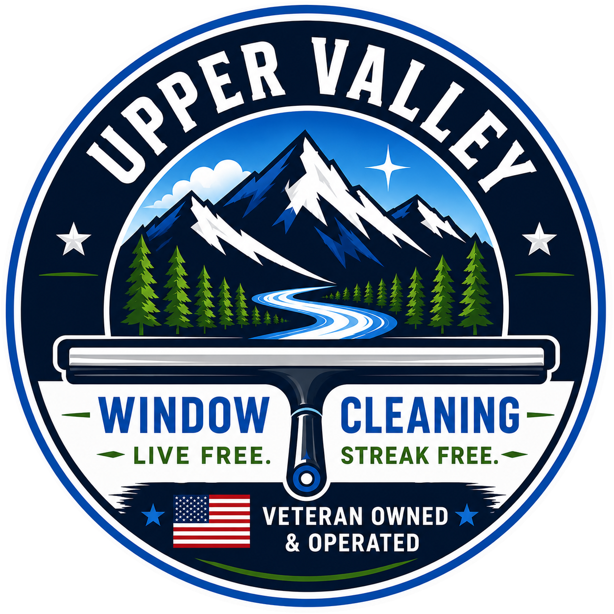 Upper Valley Window Cleaning logo