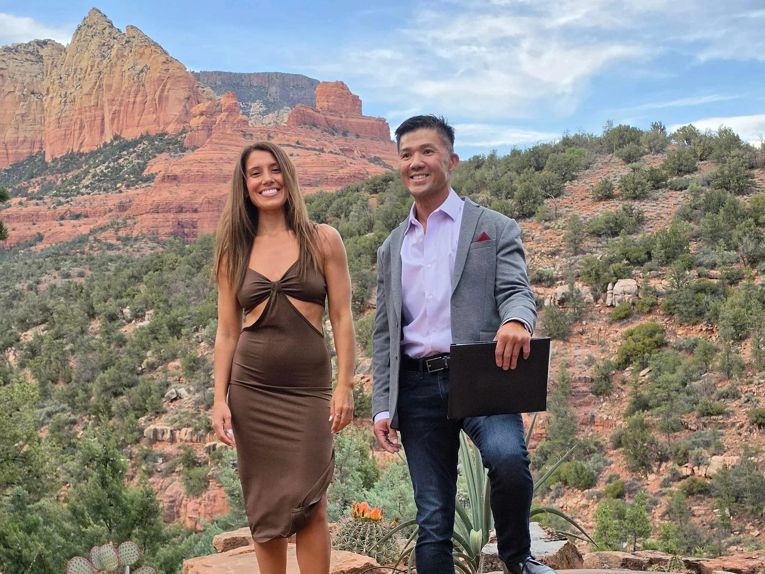 Mercy (Photographer) & Tam (Officiant) - Alex & Josh's Adventure Crew Friends