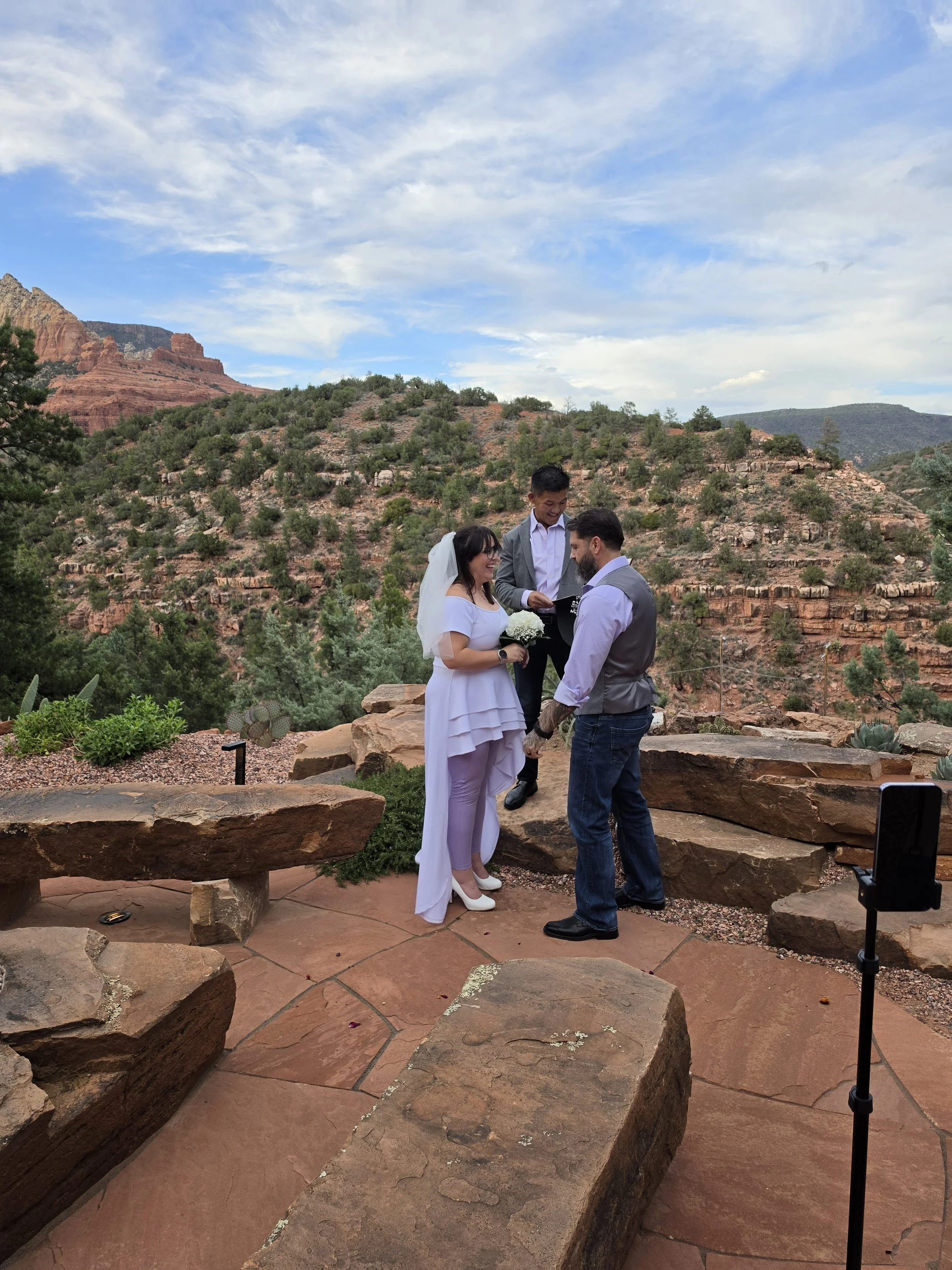 Beautiful setting for the ceremony