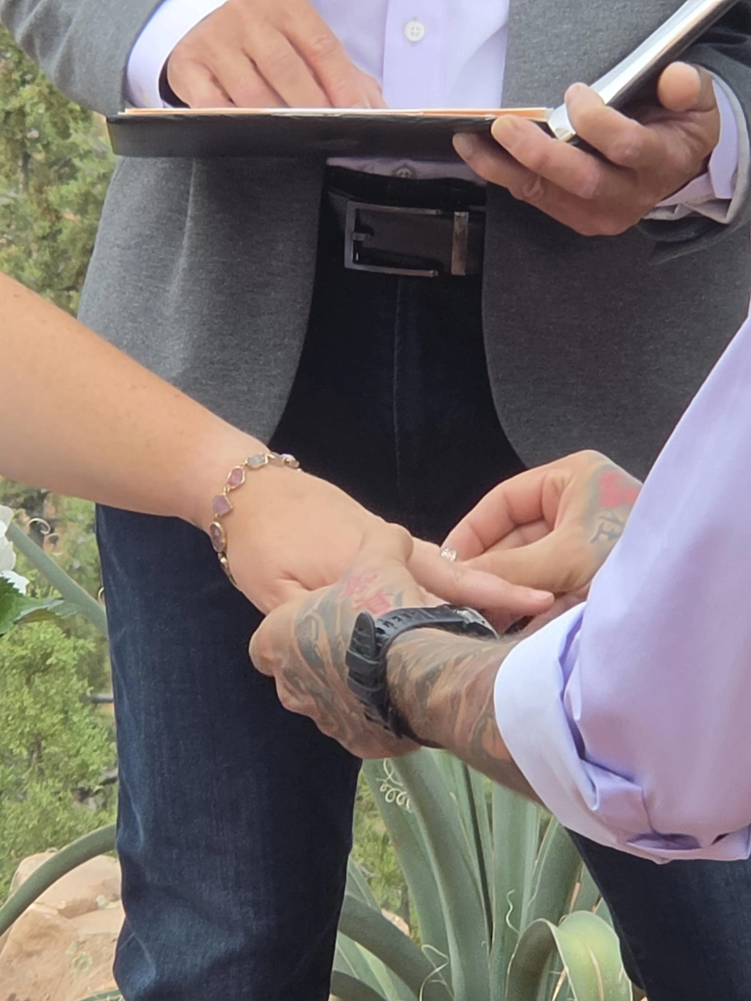 Josh putting a ring on it