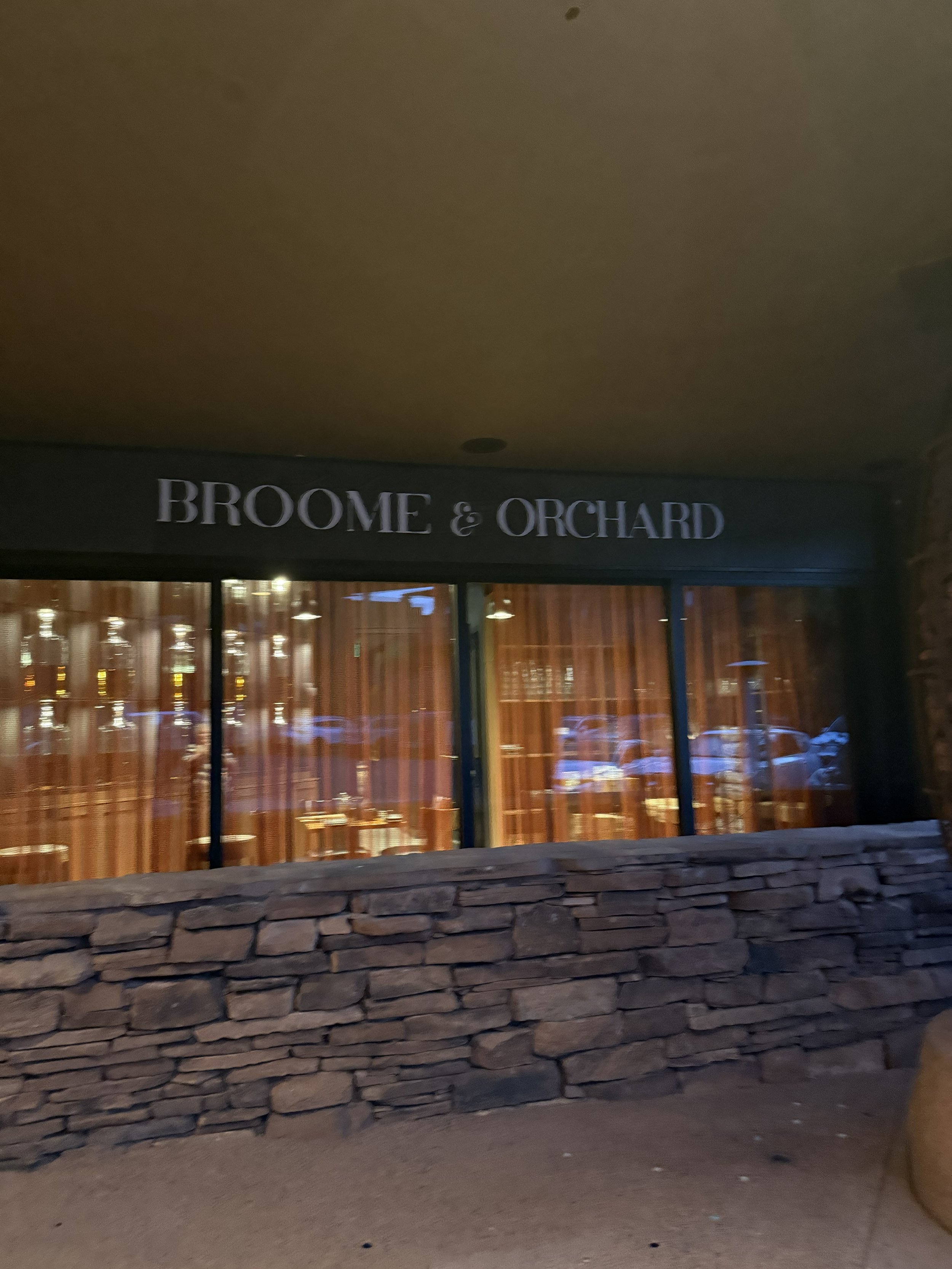 Celebrated after at Broome & Orchard 