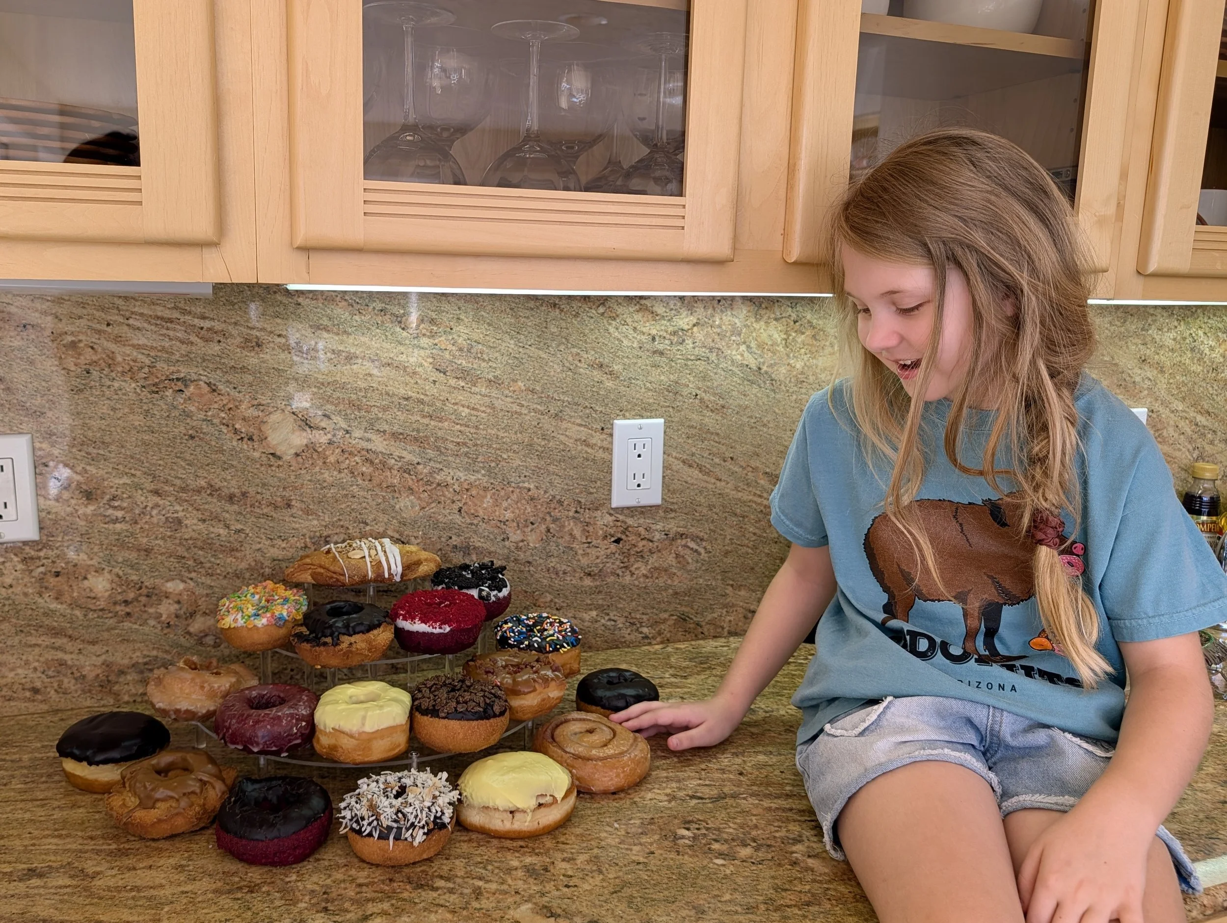 Someone loves donuts