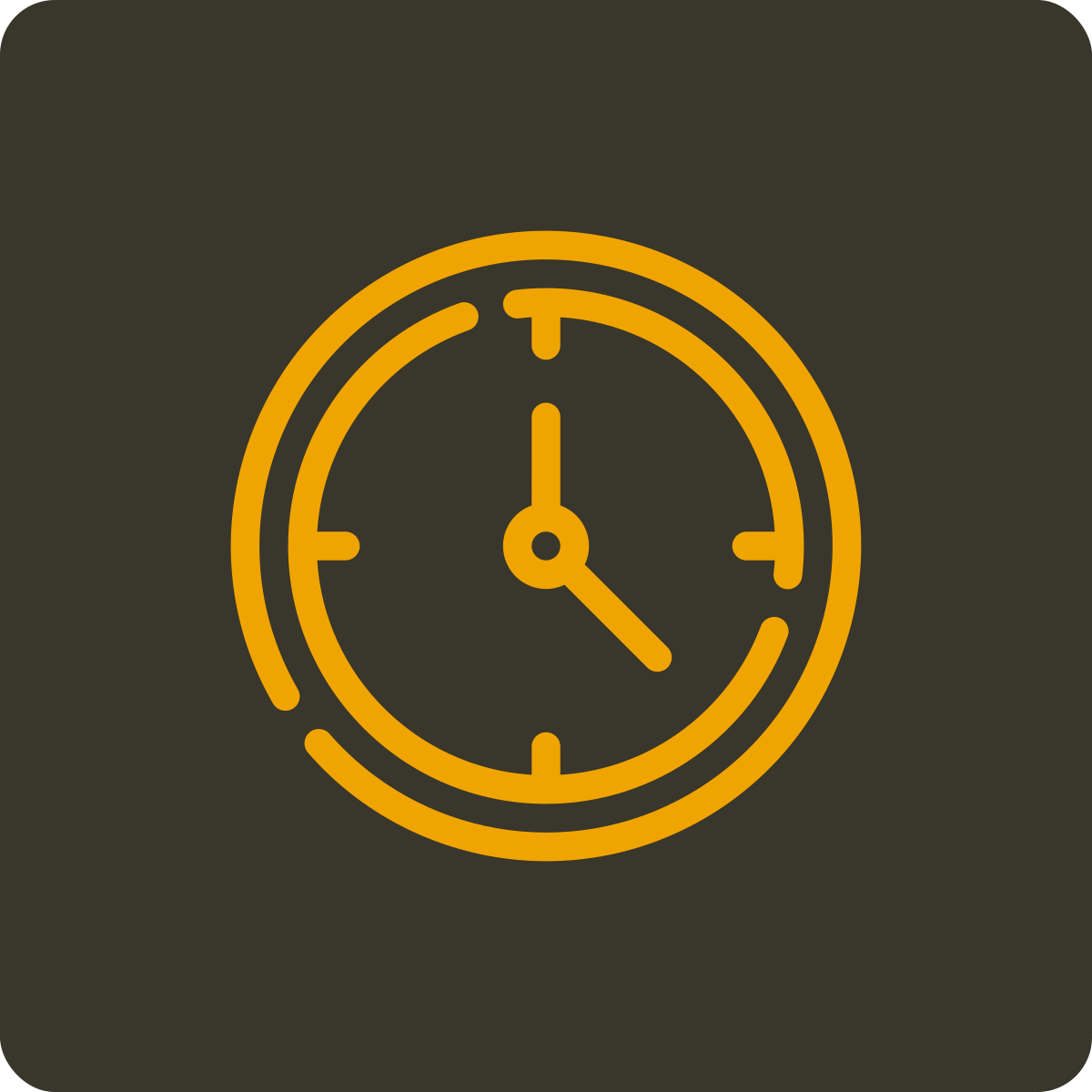 A clock showing the time as 4:00.