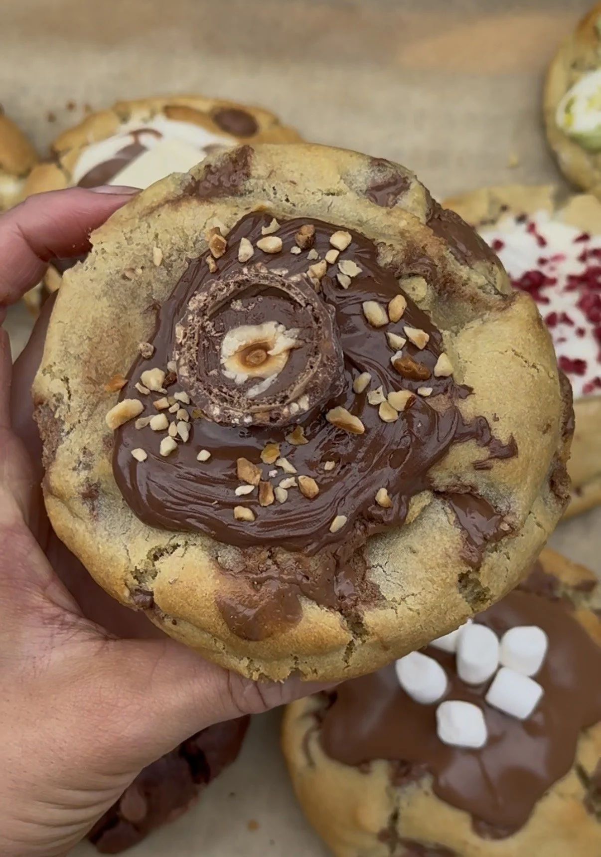 Ferrero Rocher Cookie